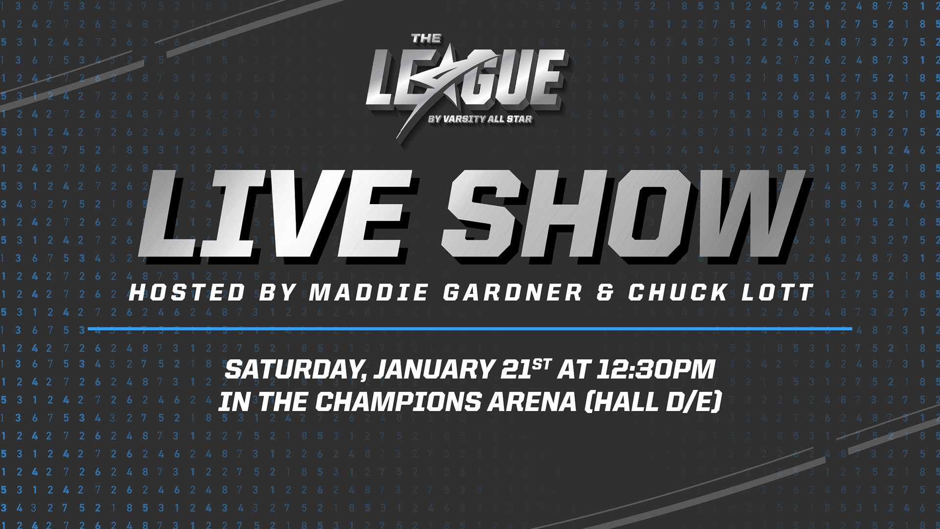 League Live Show Promotional AV Slide - 3