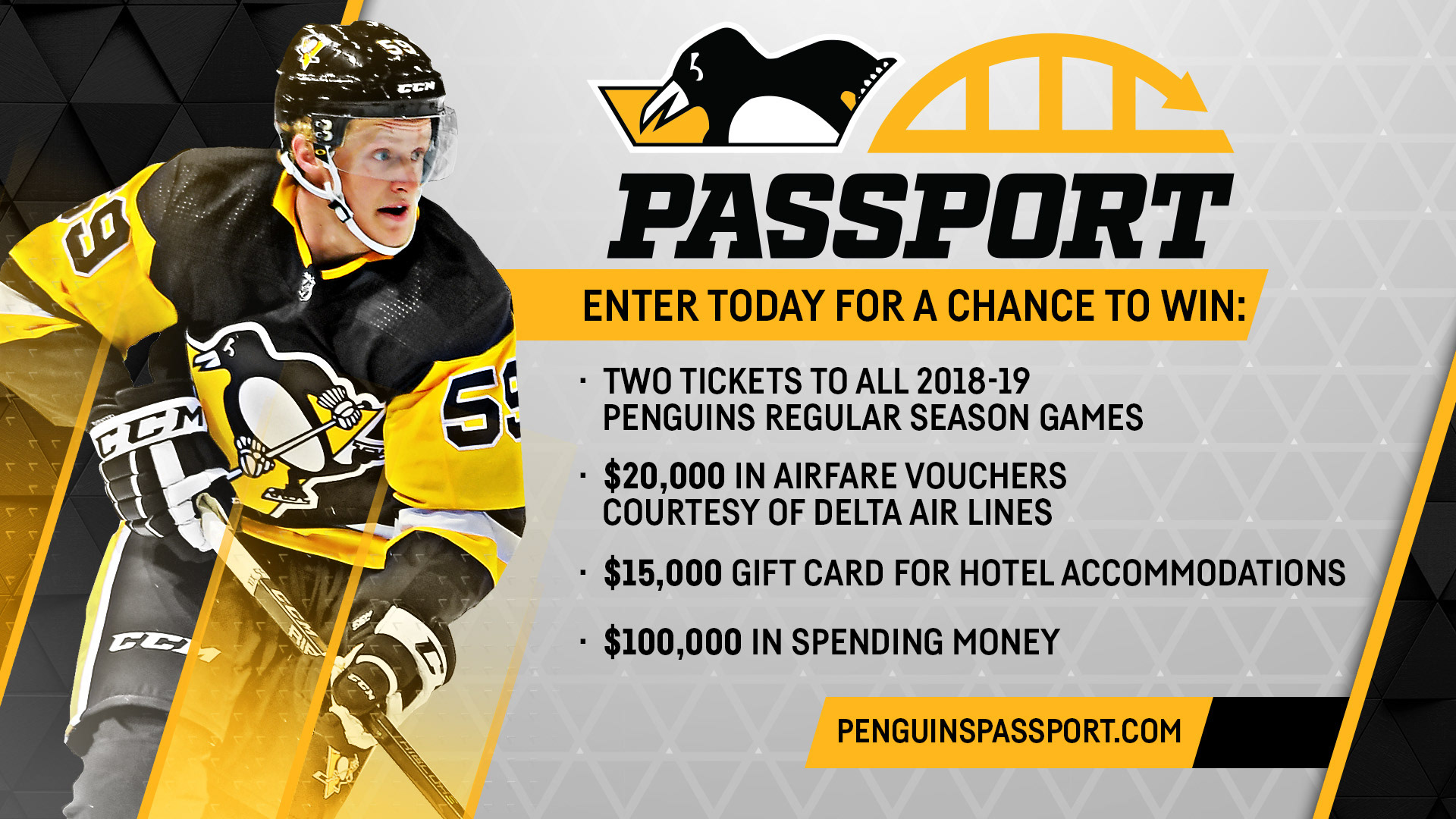 Pens Passport Jumbotron Graphic