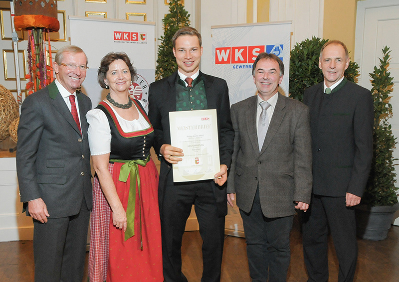 Meisterbriefverleihung 2016 an unseren Metzgermeister Philip