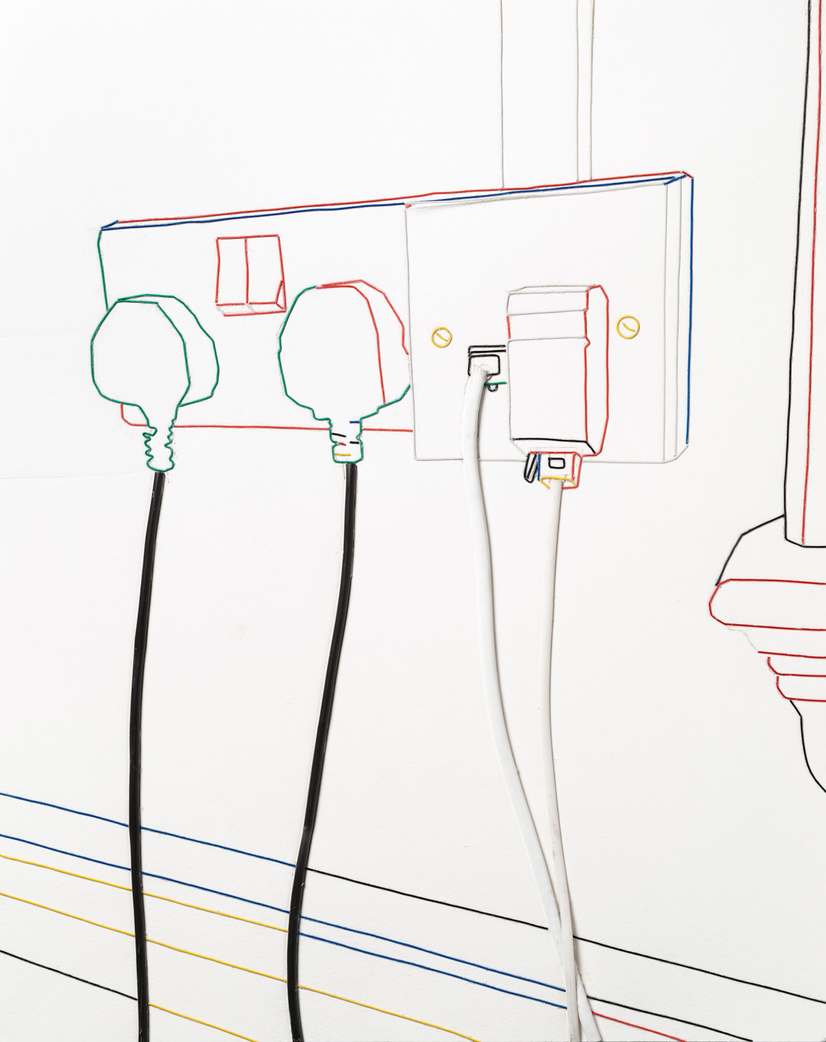 White Plugs - HMG (wires)