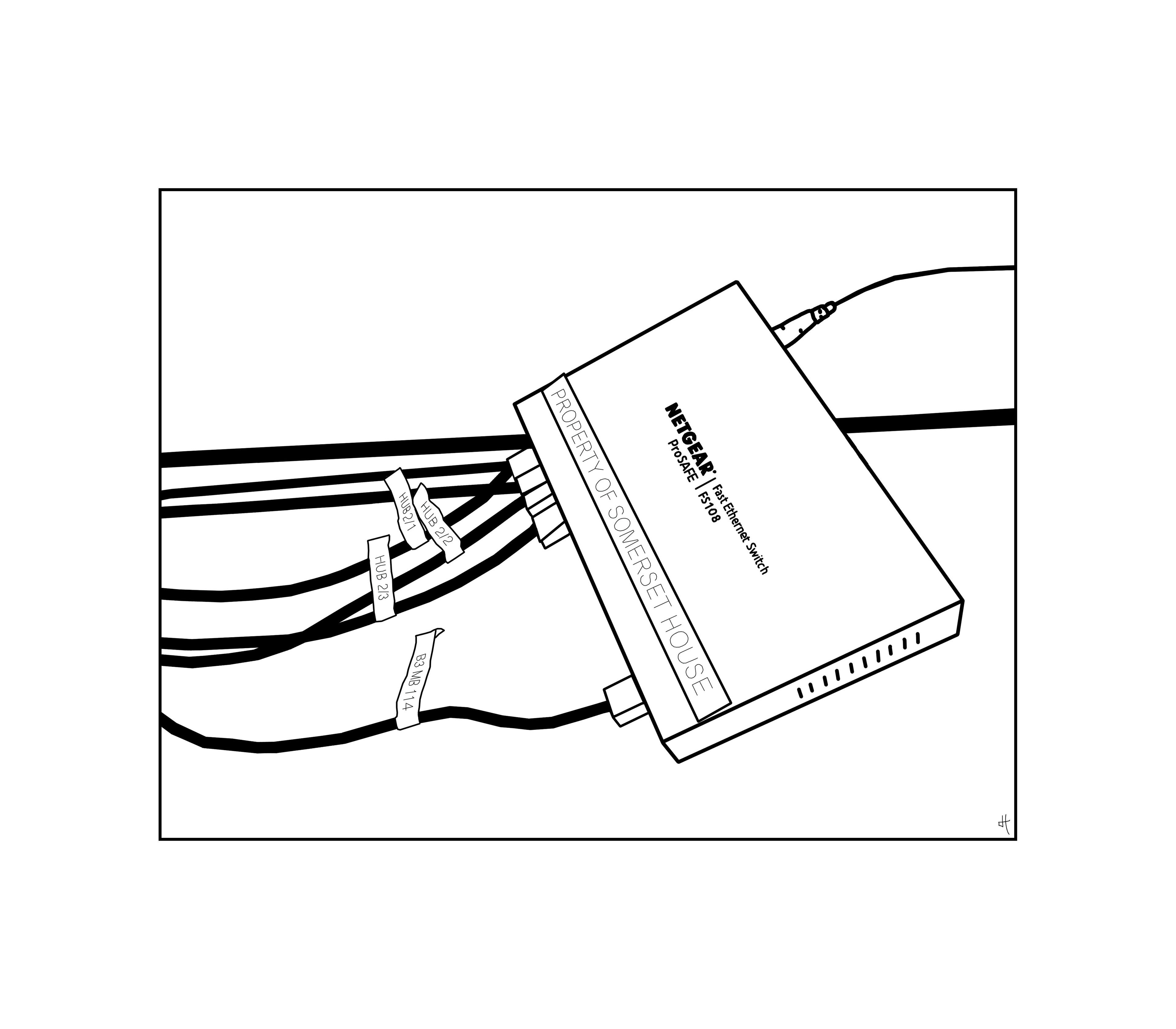 Plug Drawing - Electric Highway Show, Somerset House