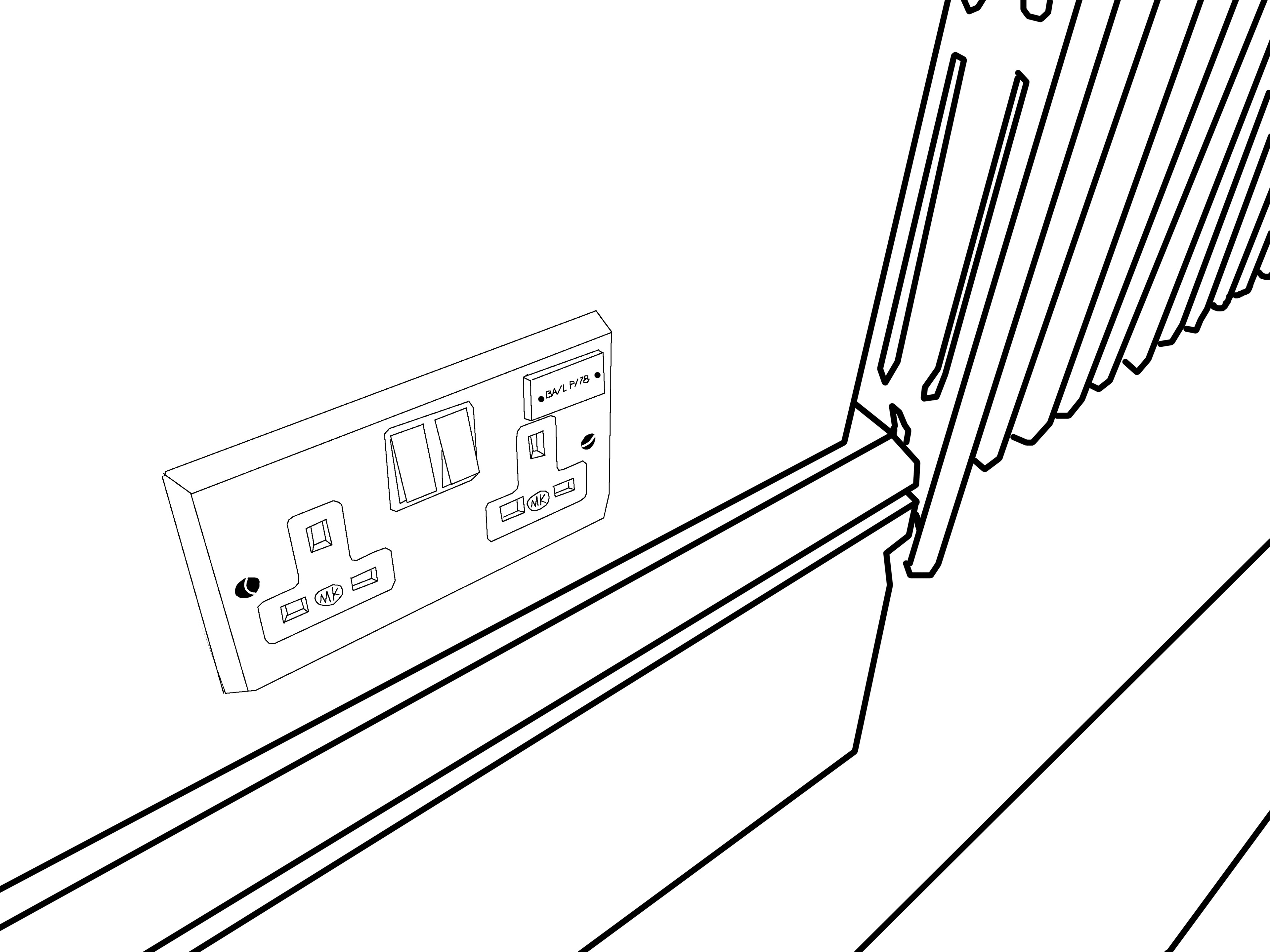 Plug Drawing - Old Toilet entrance, RightSide, RAA