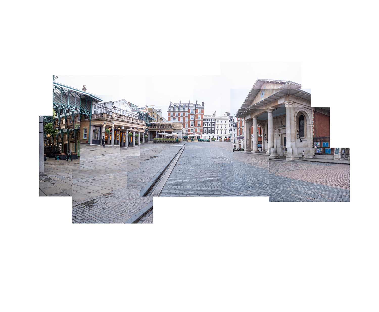 Empty London (To Hockney) - Covent Garden