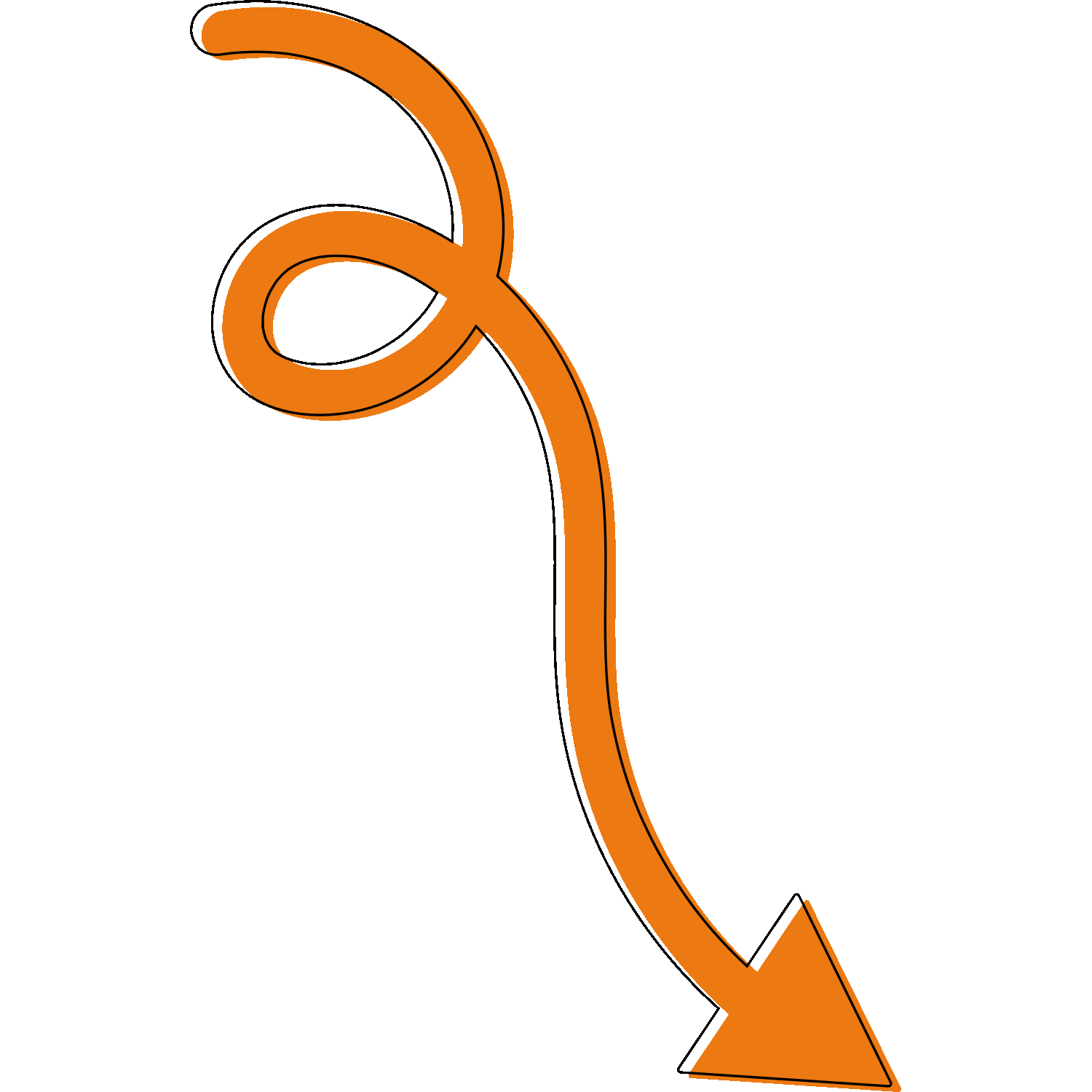 A common gif in brand colors create cohesion.