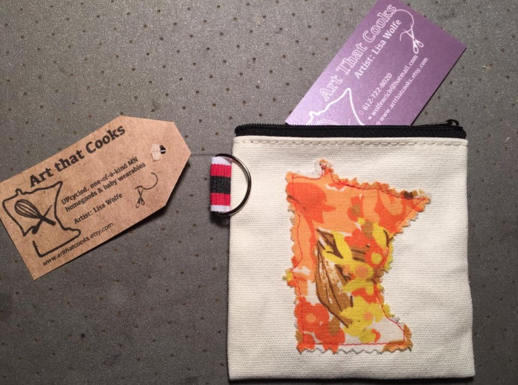 Tags and card in action (photo from client)