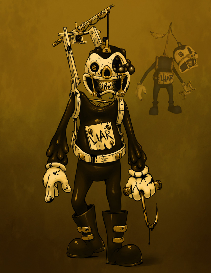 PC / Computer - Bendy and the Dark Revival - Fisher - The Models Resource