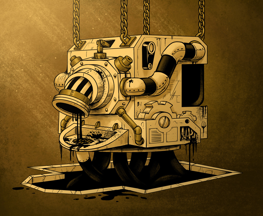 Artbygavin - The Works of Gavin McCarthy - Bendy And The Ink Machine