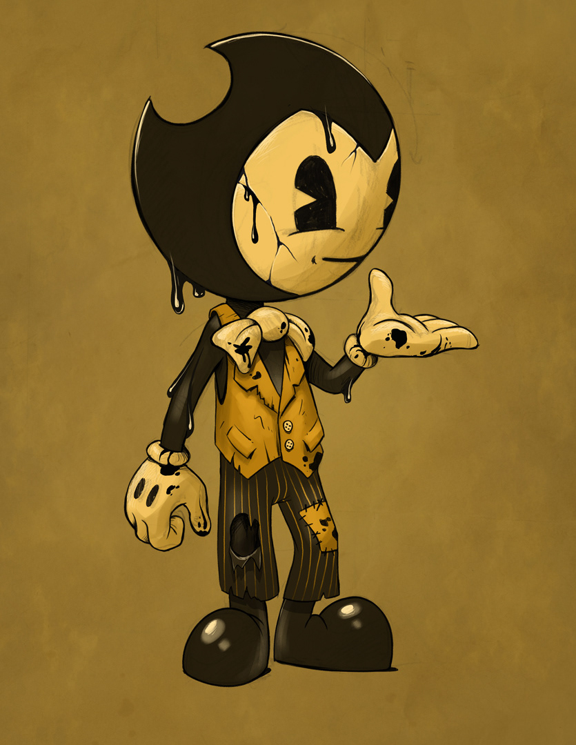 Artbygavin - The Works of Gavin McCarthy - Bendy And The Dark Revival