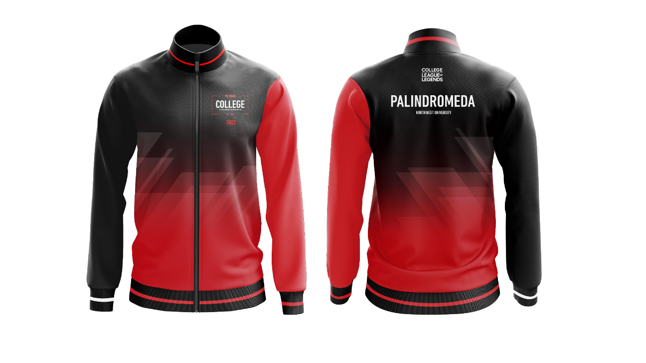 Track Jacket (CLoL version) includes player screen name and school name