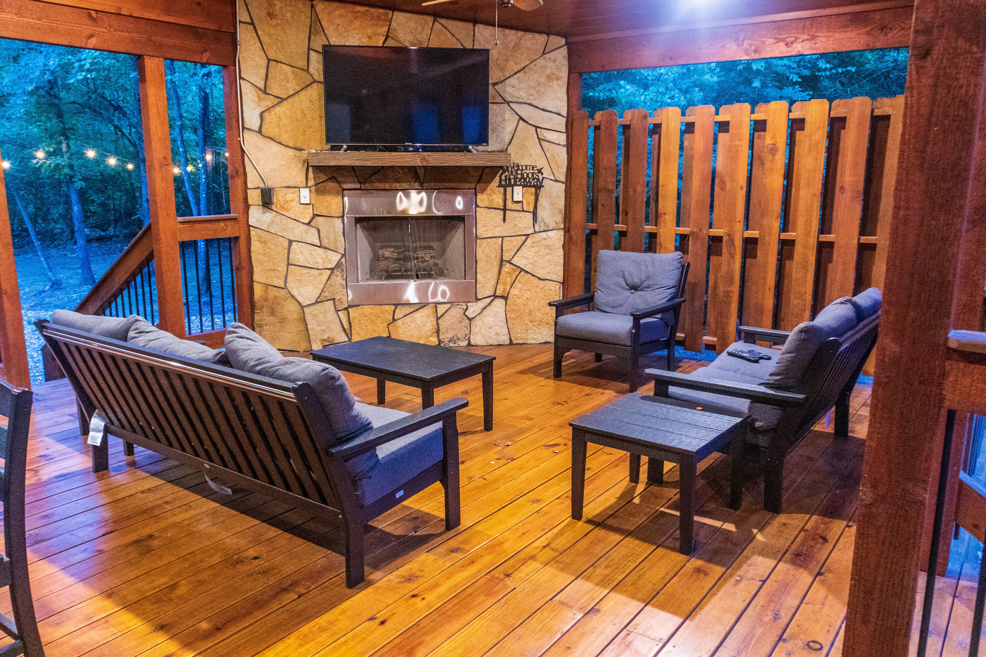 This second fireplace is wonderful