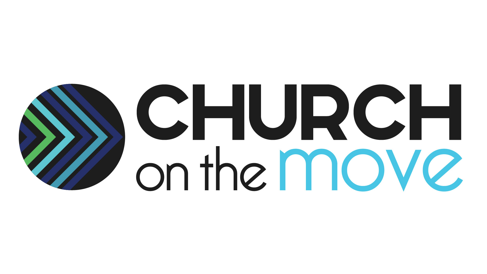 church on the move logo concept