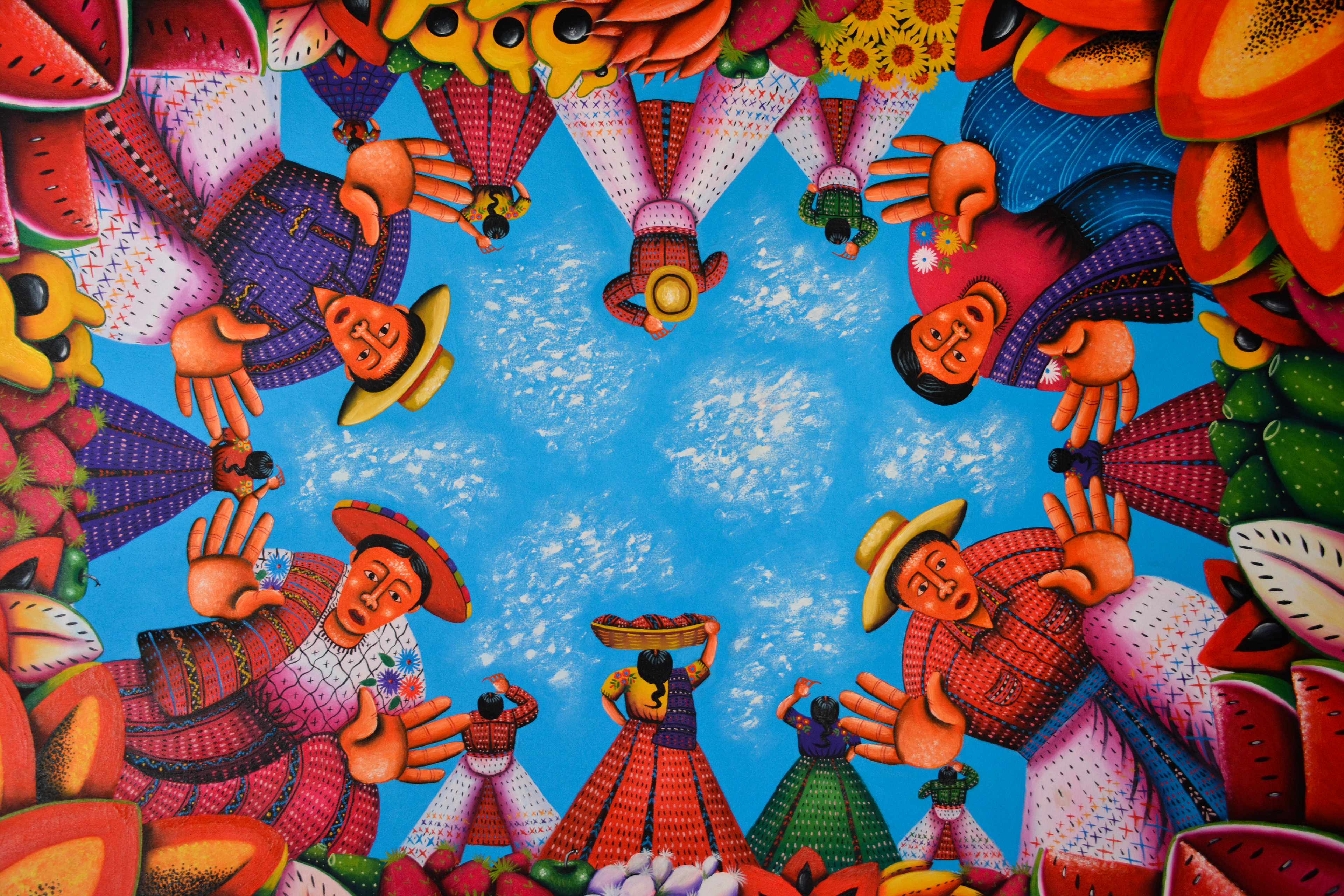 Atelier de peinture - San Juan La laguna
