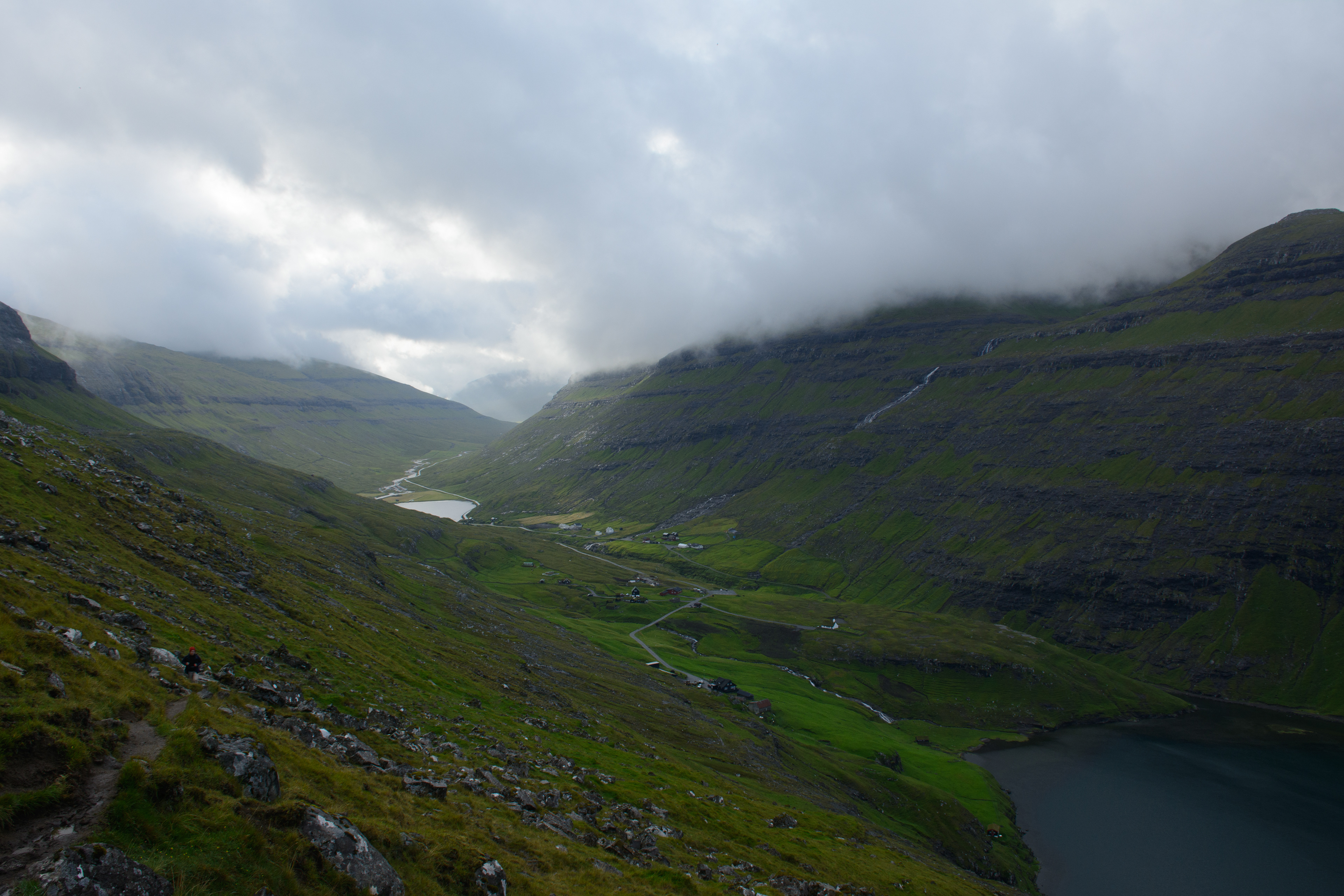 Randonnée vers TJØRNUVÍK