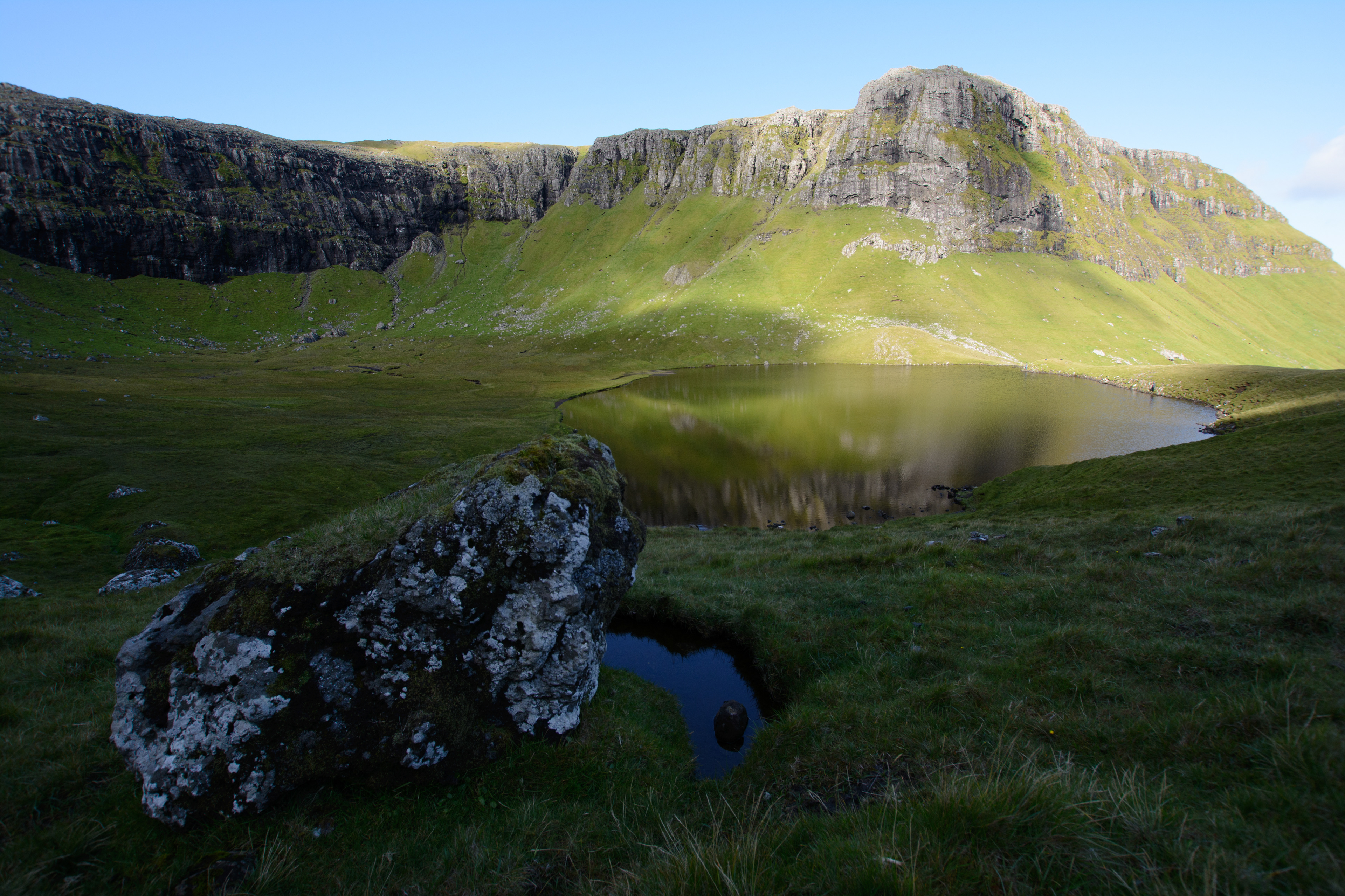 Randonnée vers le lac de HVANNAHAGI