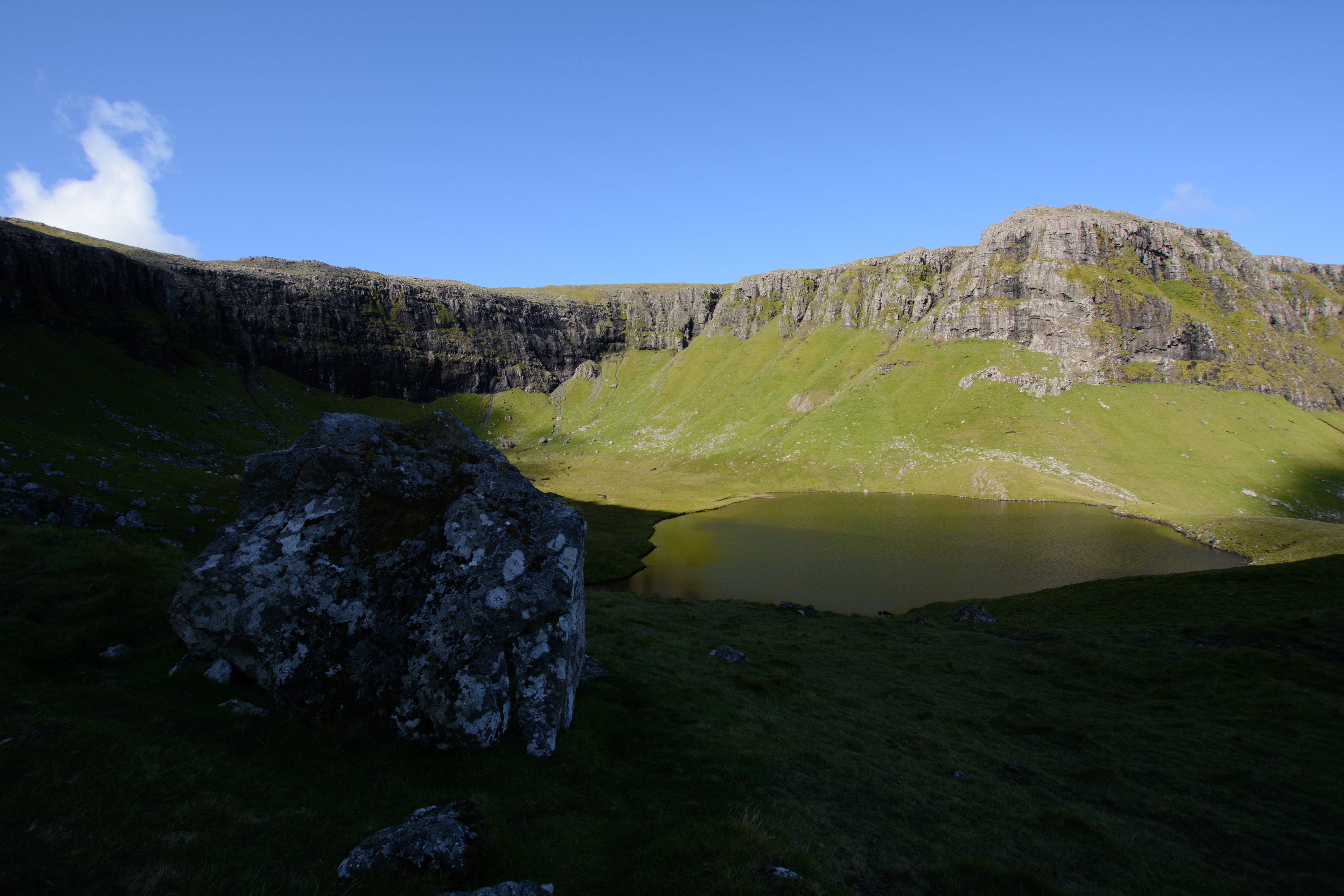 Randonnée vers le lac de HVANNAHAGI
