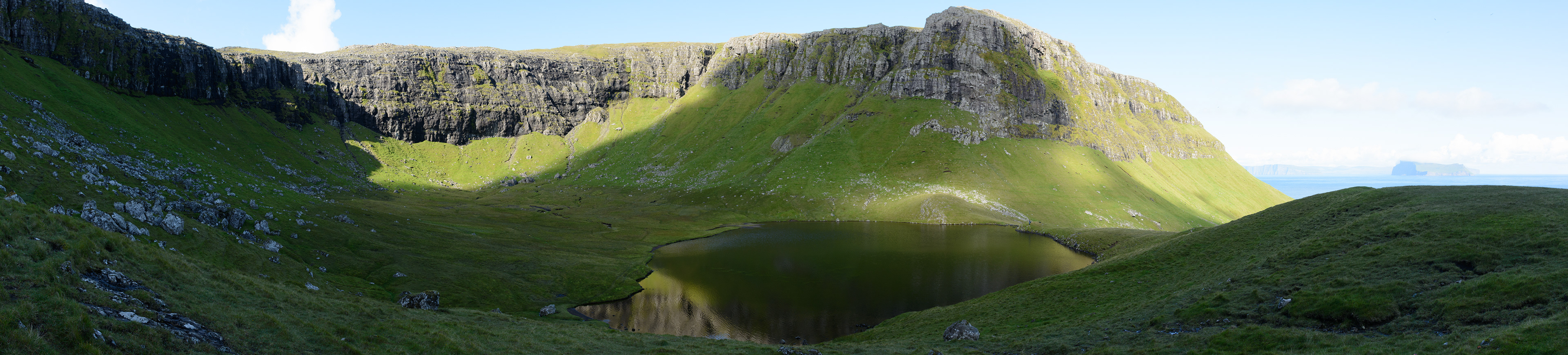 Randonnée vers le lac de HVANNAHAGI