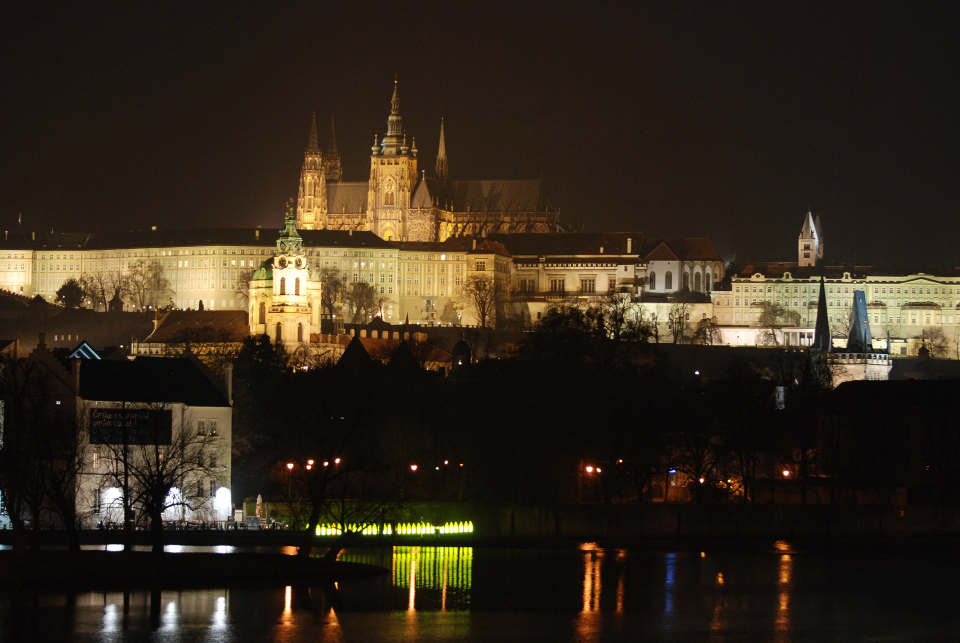 Château de Prague - Panorama du Pont Charles