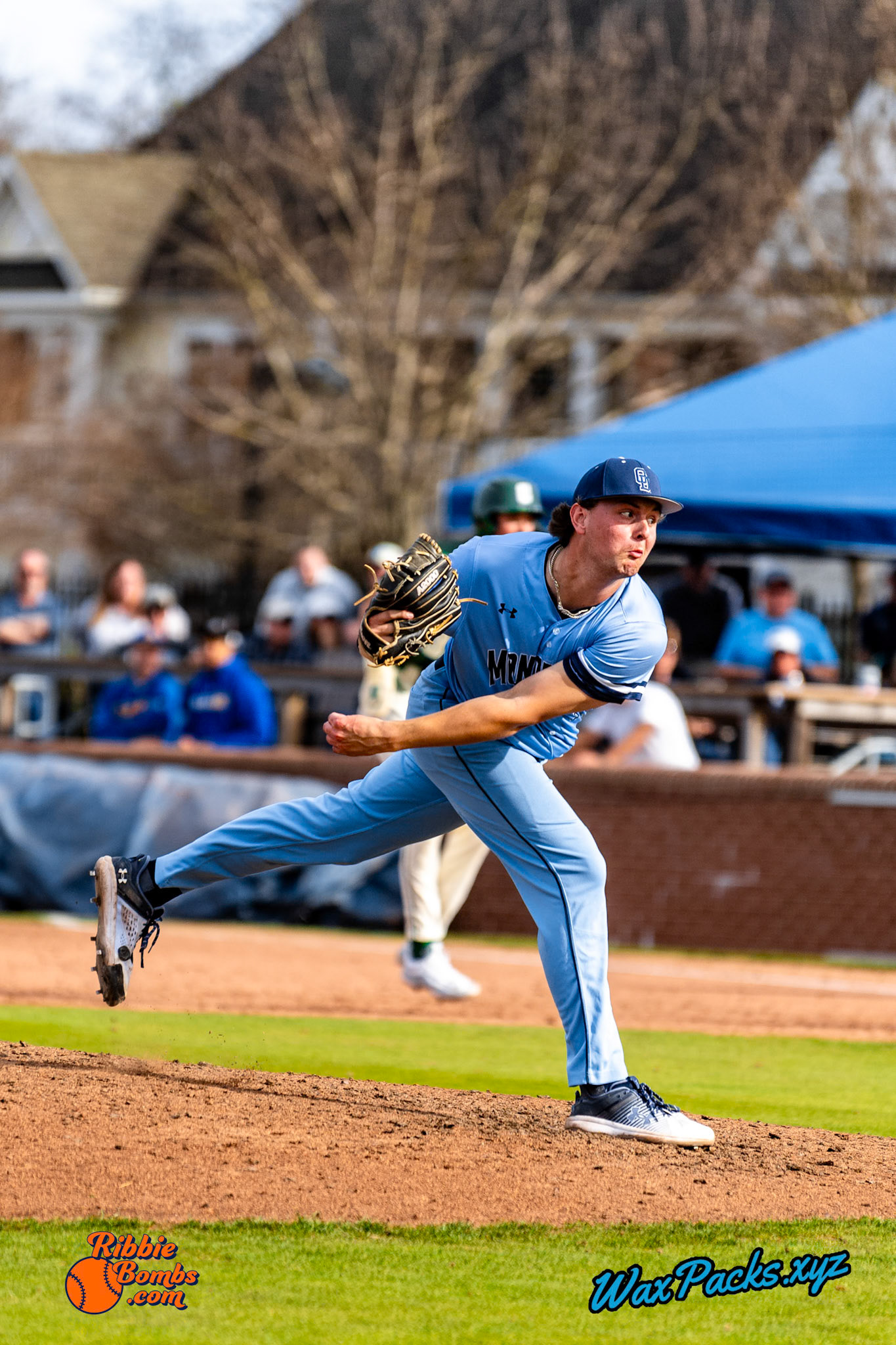 Closing pitcher Garrett Harker (25) of Old Dominion comes in to close in the third game of a three-game weekend series. The Monarchs defeated the 49ers, 3-0, at Bud Metheny Baseball Stadium on the campus of Old Dominion University in Norfolk, VA, on Sunday, March 3, 2024.(Photo Credit Chad W. via www.WaxPax.xyz via Getty Images, Copyright © WaxPacks.xyz WaxPacks.xyz™ 2024)