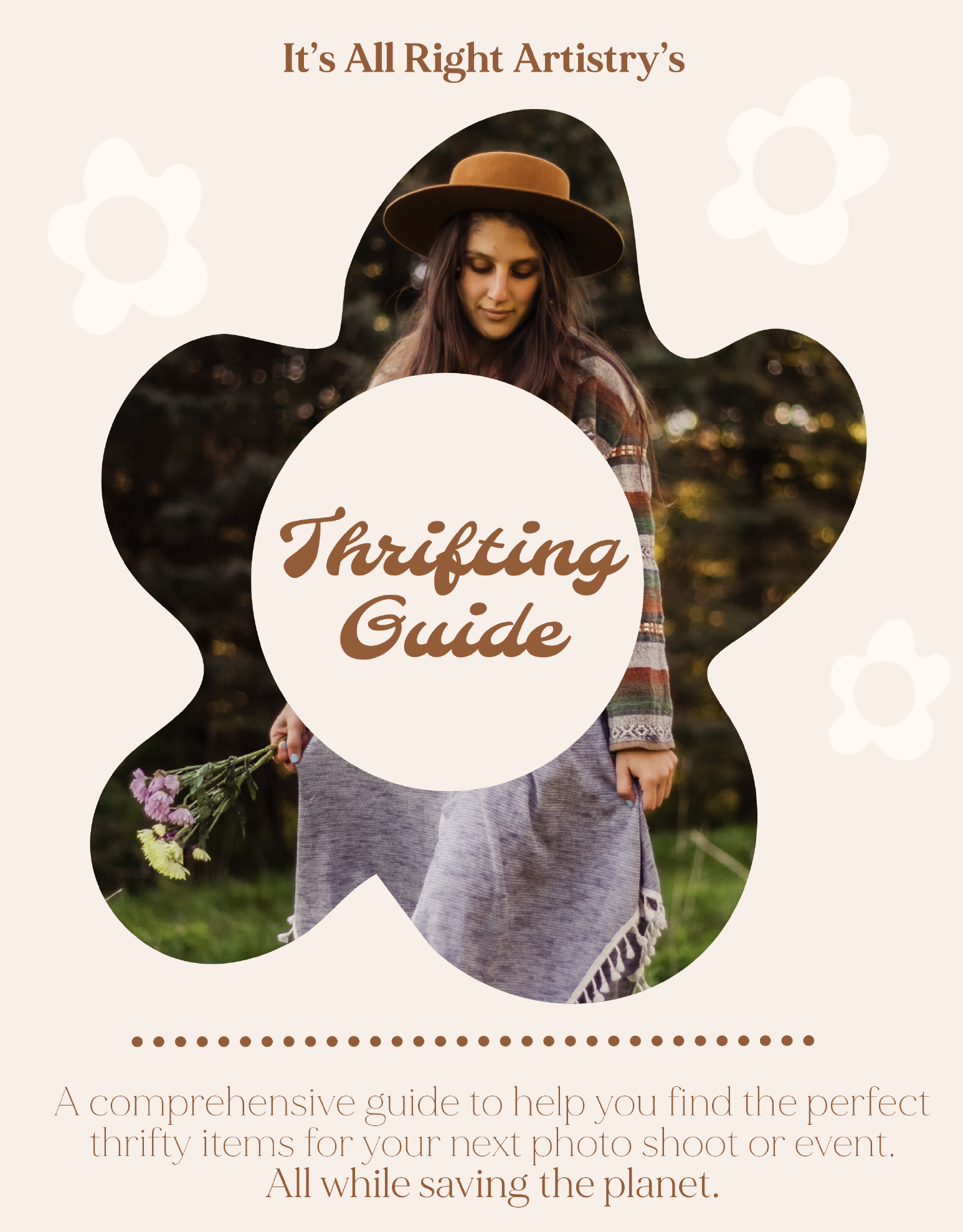 Thrifting Guide Cover Image Design