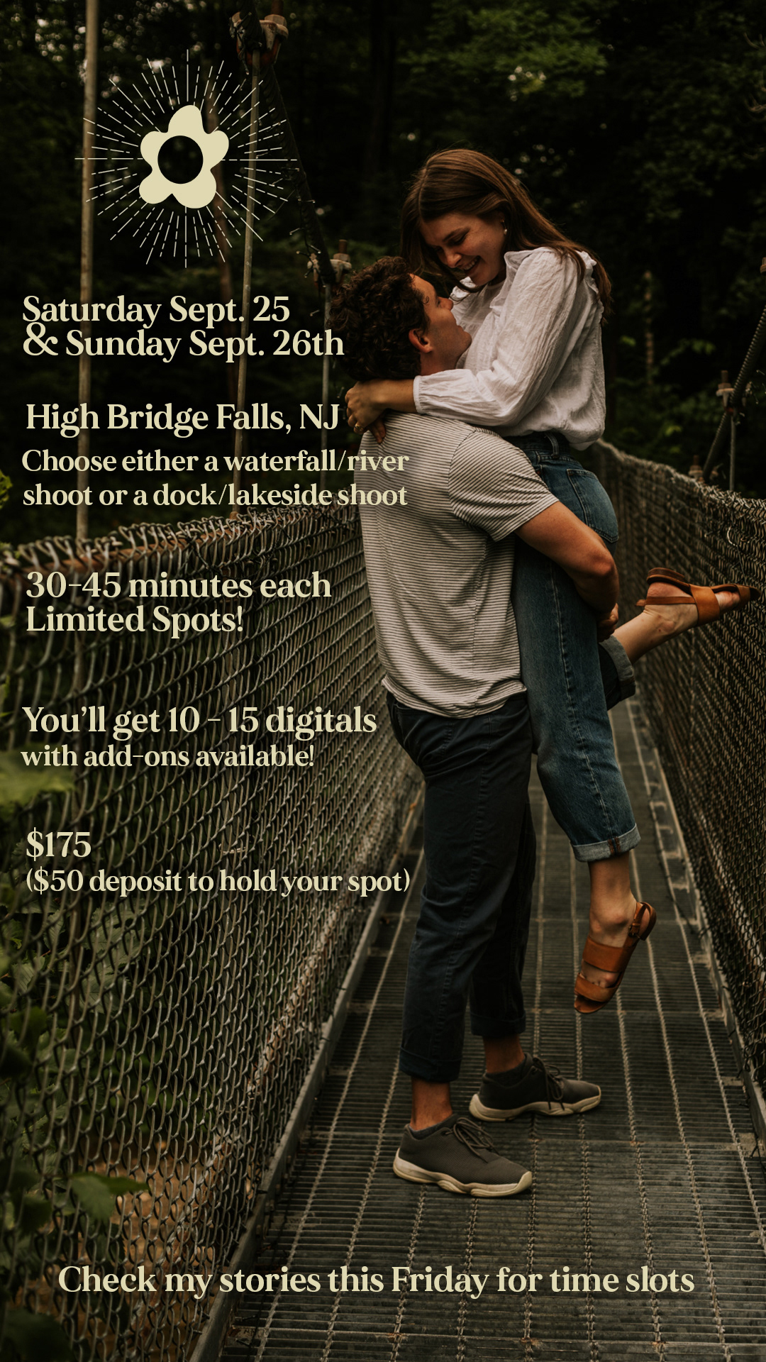 Mini Session flyer design - 2