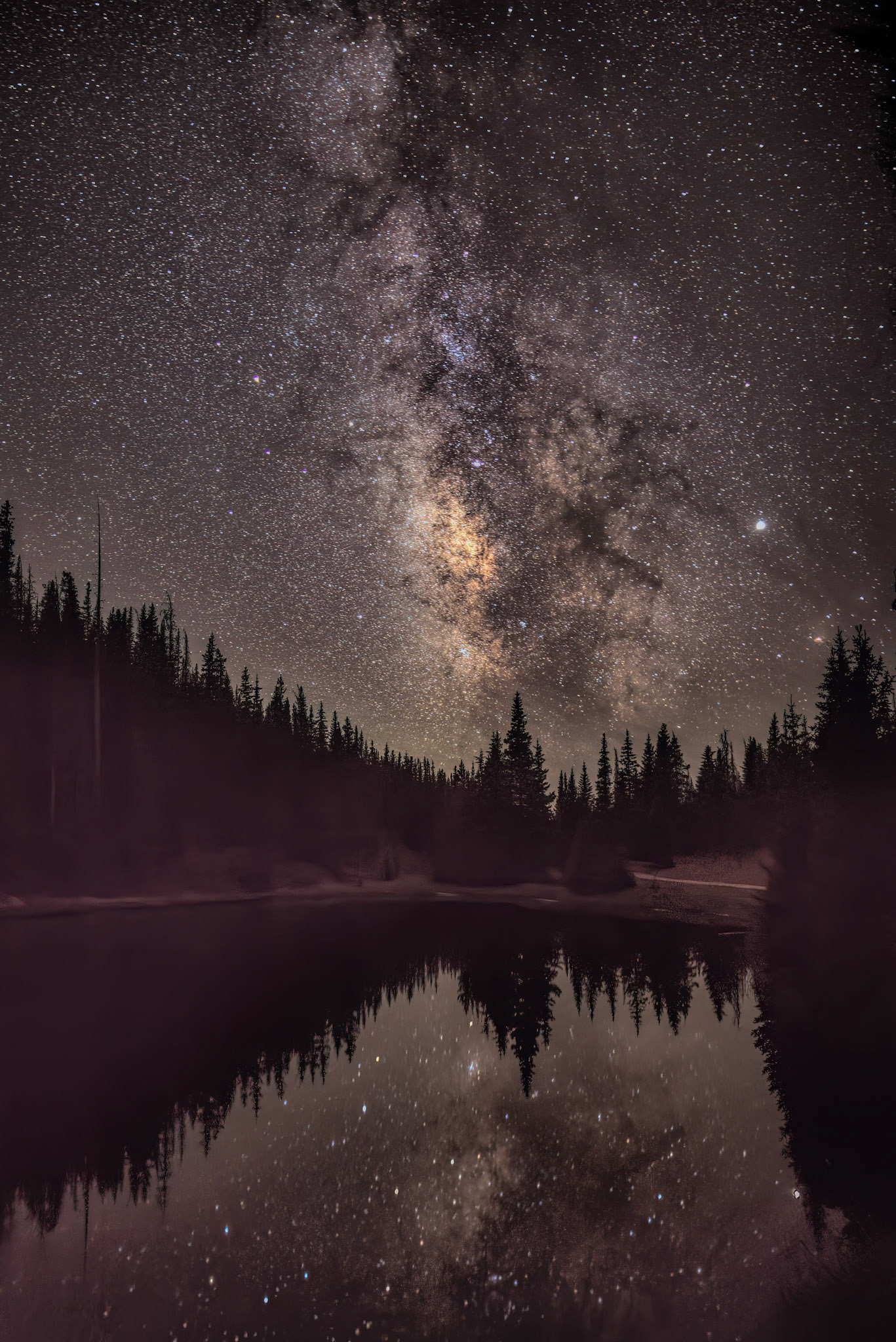 Milky Way Lake Irene