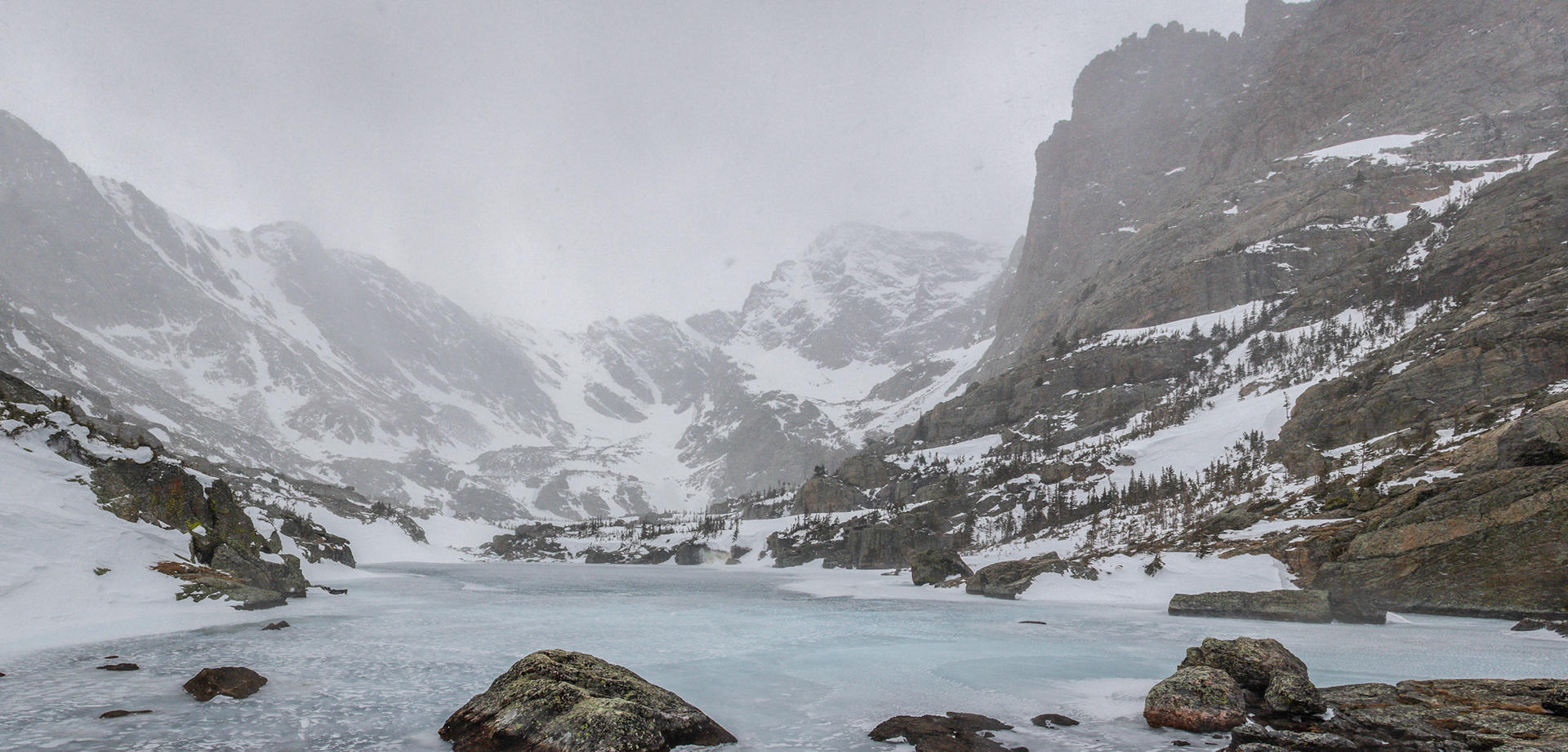 Lake of Glass storm approaching