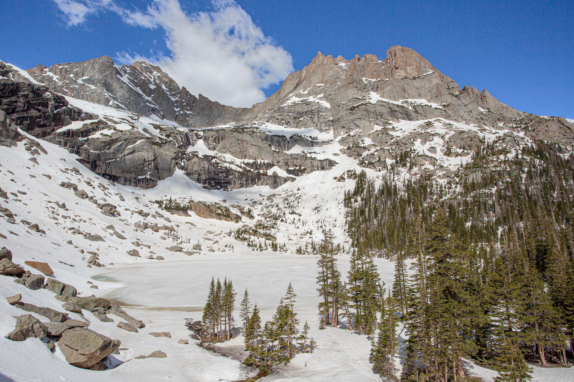 Black Lake in early Spring