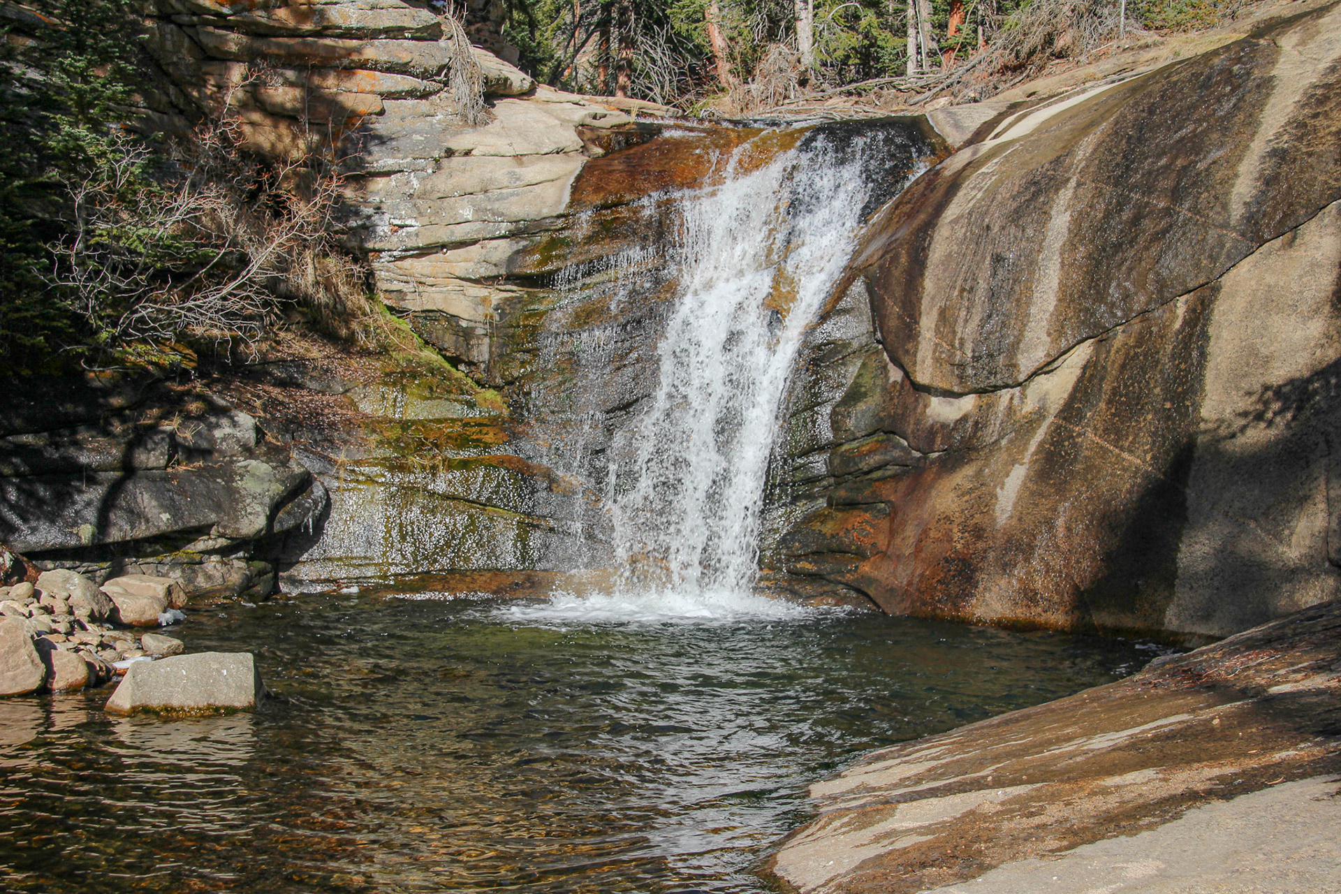 West Creek, Upper Falls