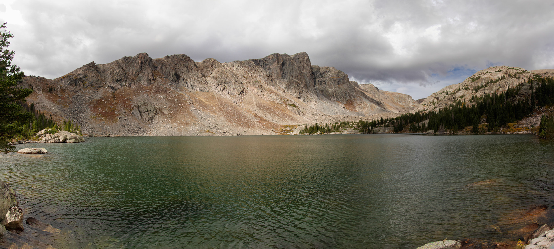 Rain Cloud over Mirror Lake