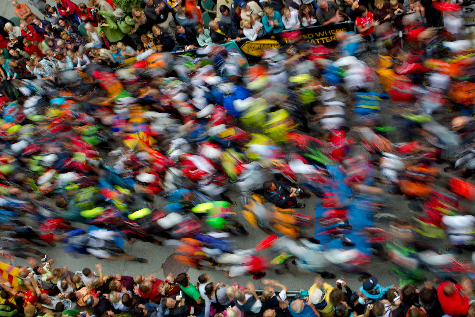 Départ UTMB, Chamonix