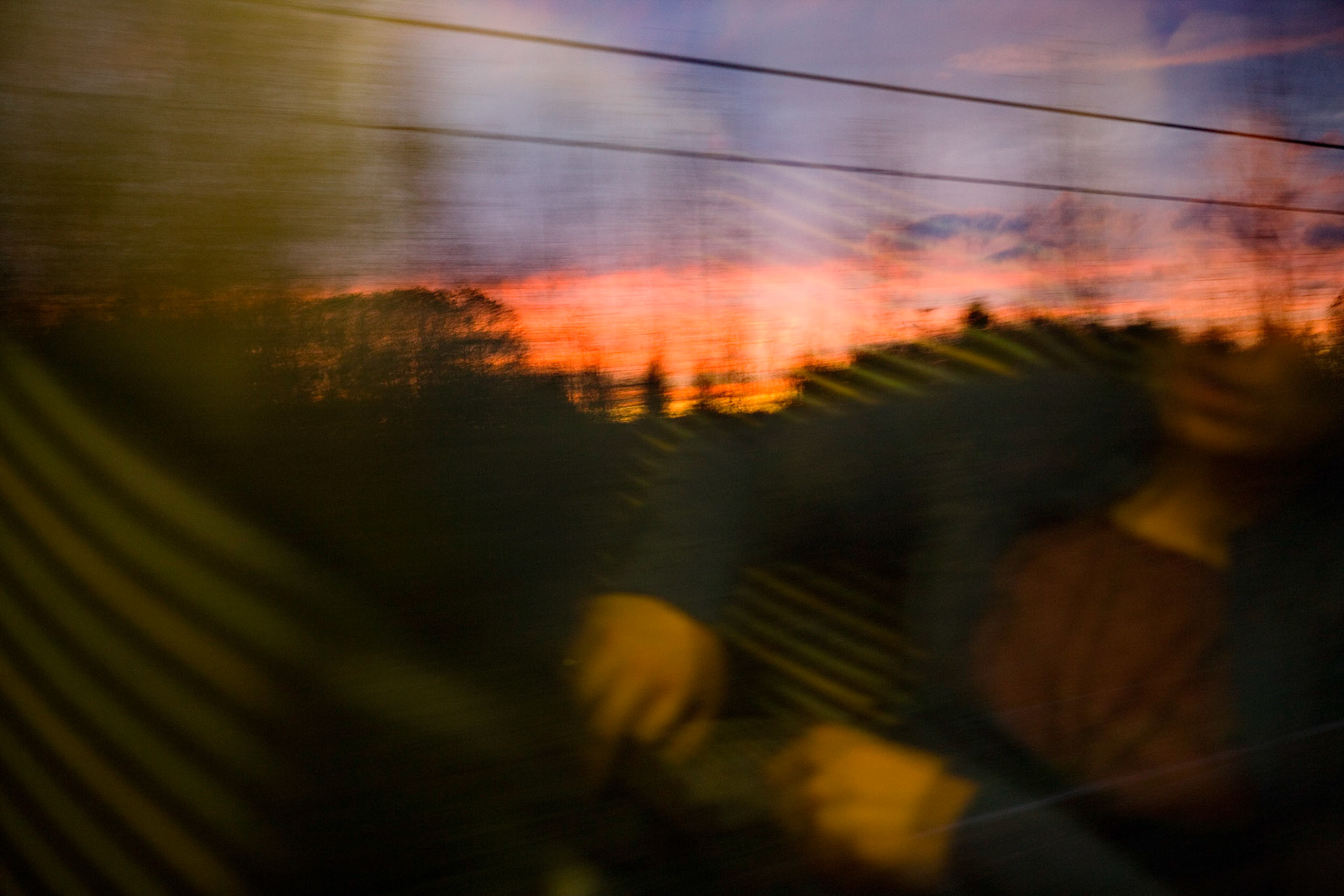 Mona Lisa #102, TGV  Annecy-Paris