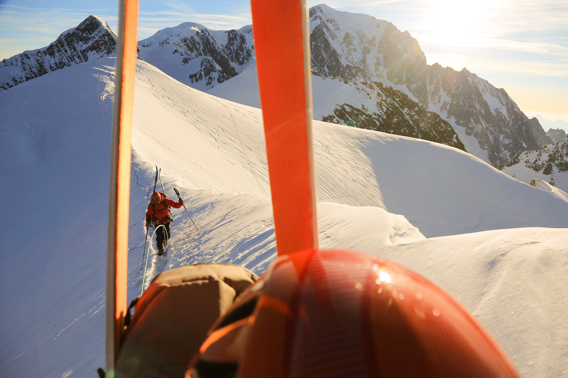 Traversée Dômes de Miage, Chamonix Mont Blanc, alpinisme, photographe