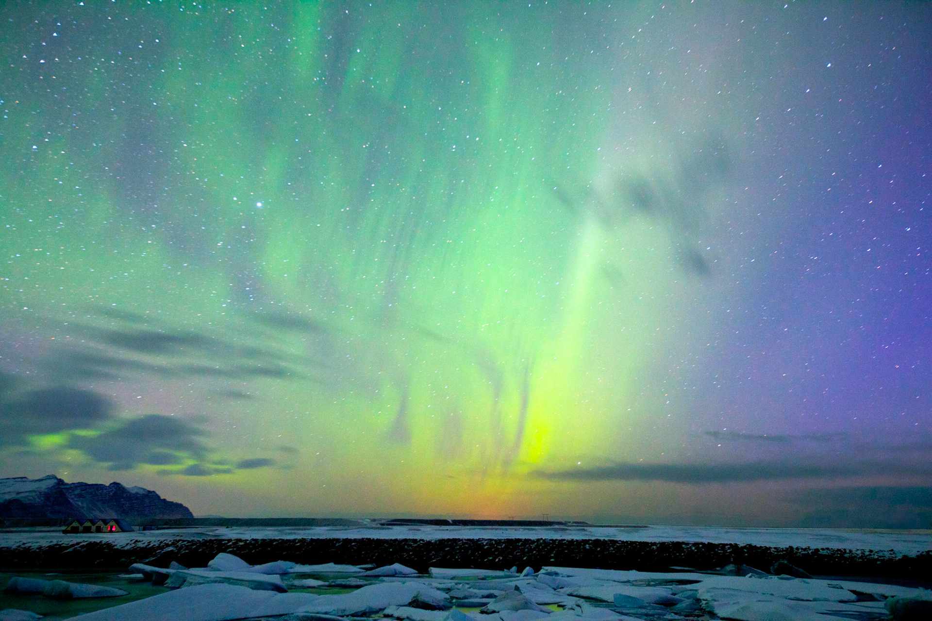 Northern lights Iceland