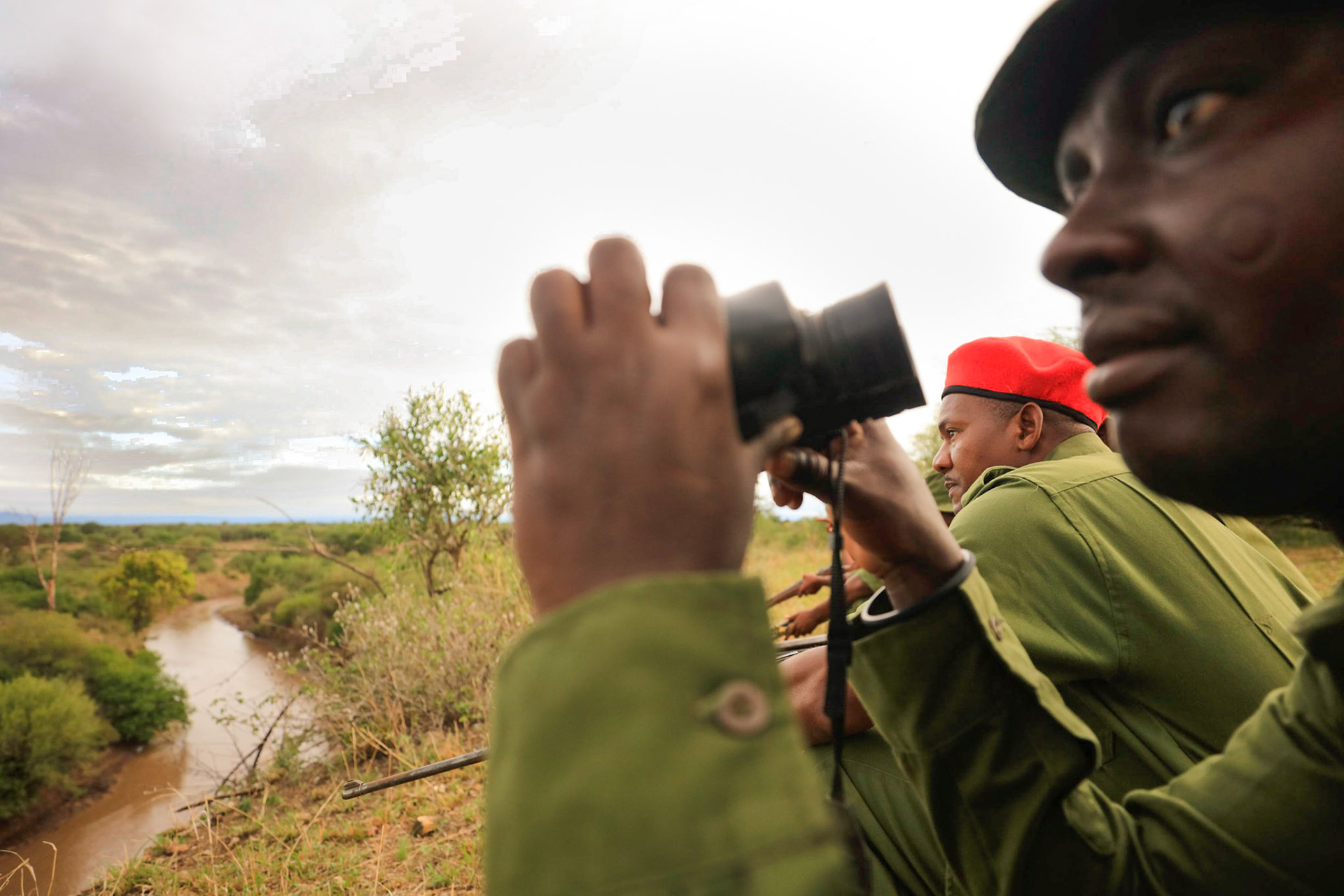 Tanzania, Manyara ranch,K9 dog's unit