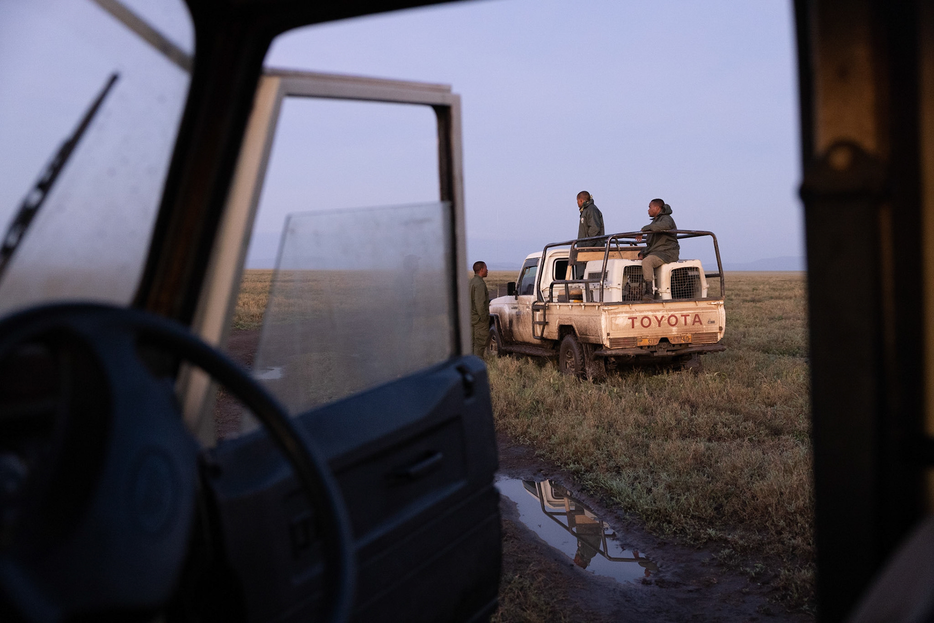 Tanzania, , Serengueti national Park, K9 Dog's unit