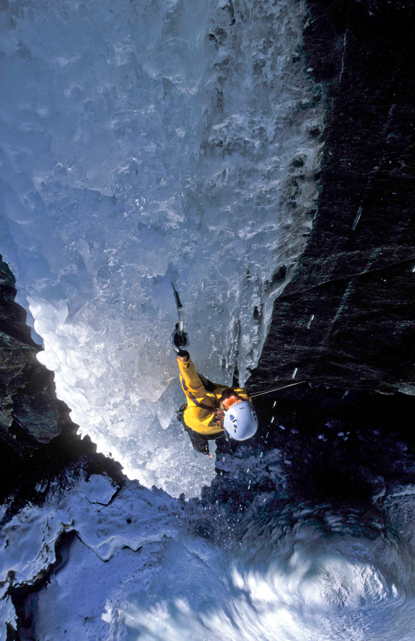 Siguniang mountains, climber Stephane Husson, China, art prints