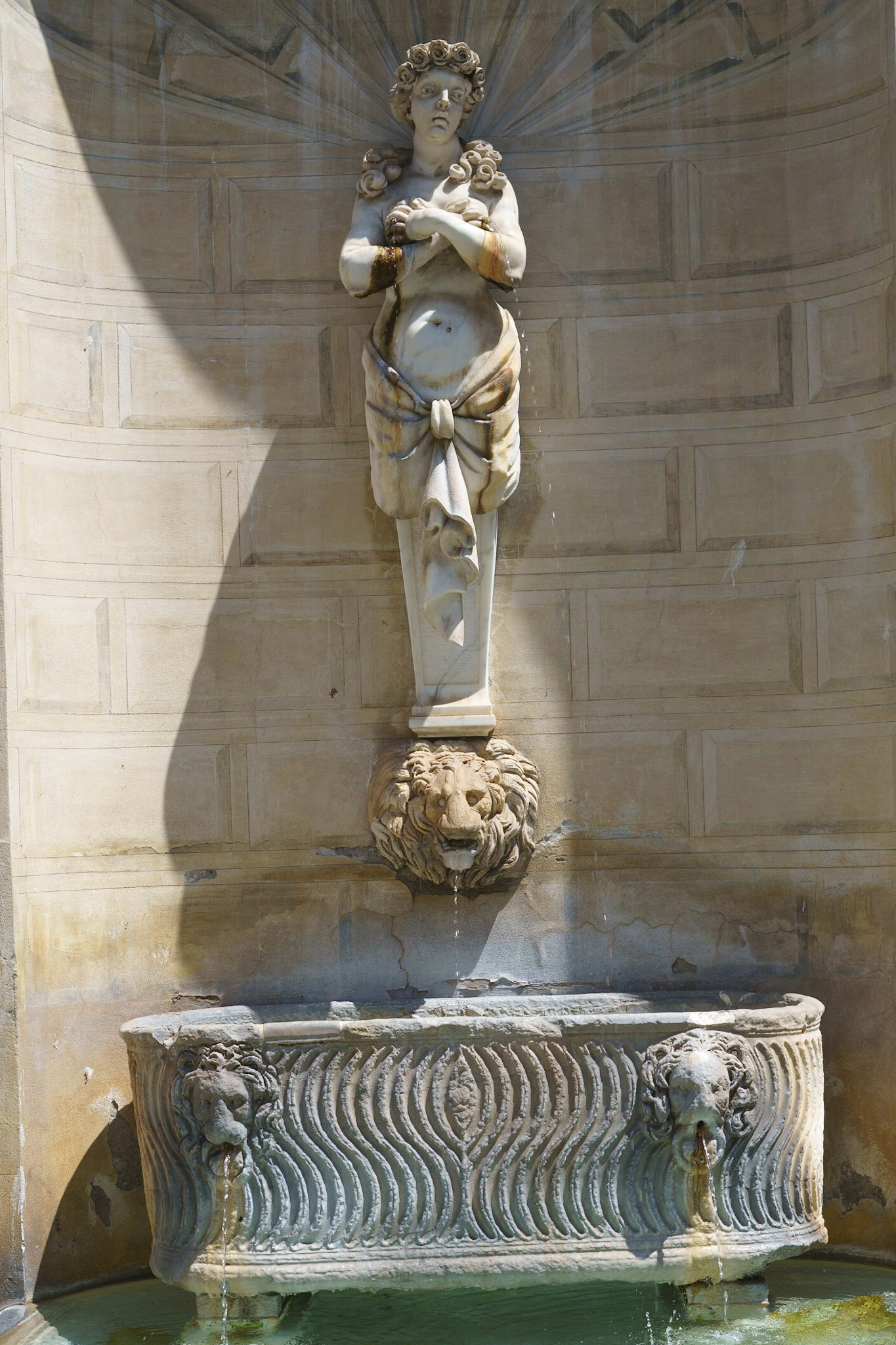 Across the street from Palazzo Spada