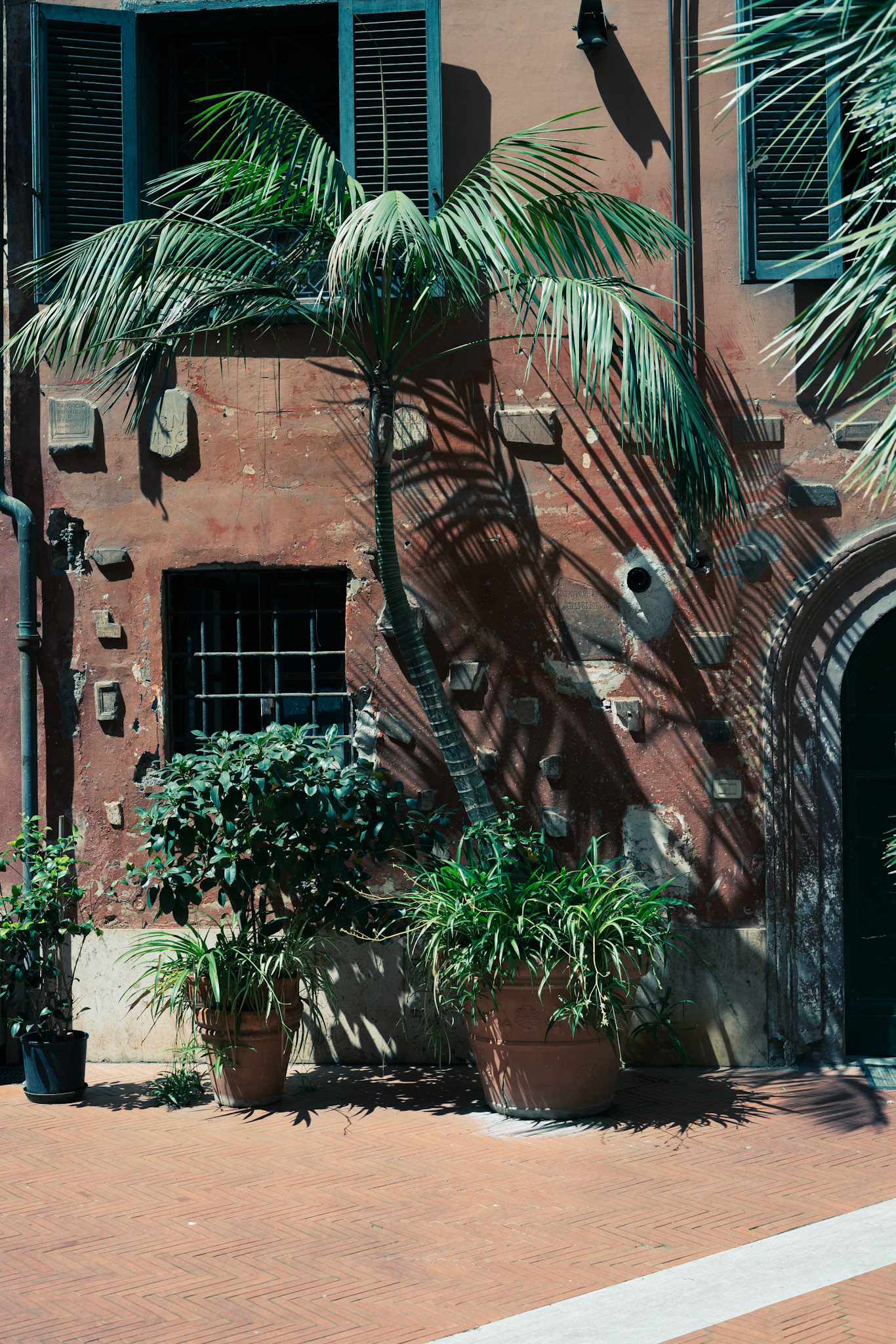 Church of San Silvestro courtryard