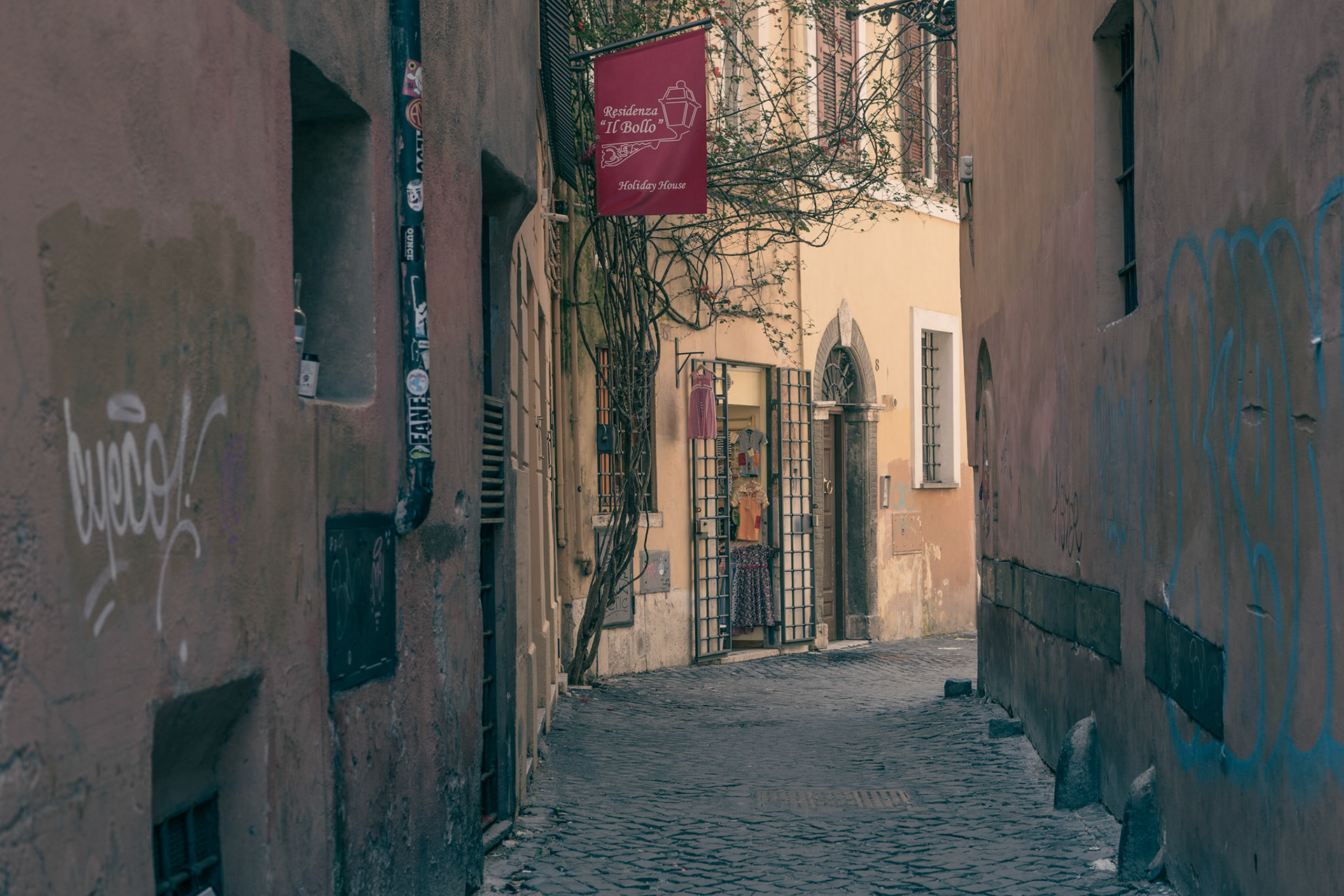 Vicolo del Bollo near Campo de Fiore