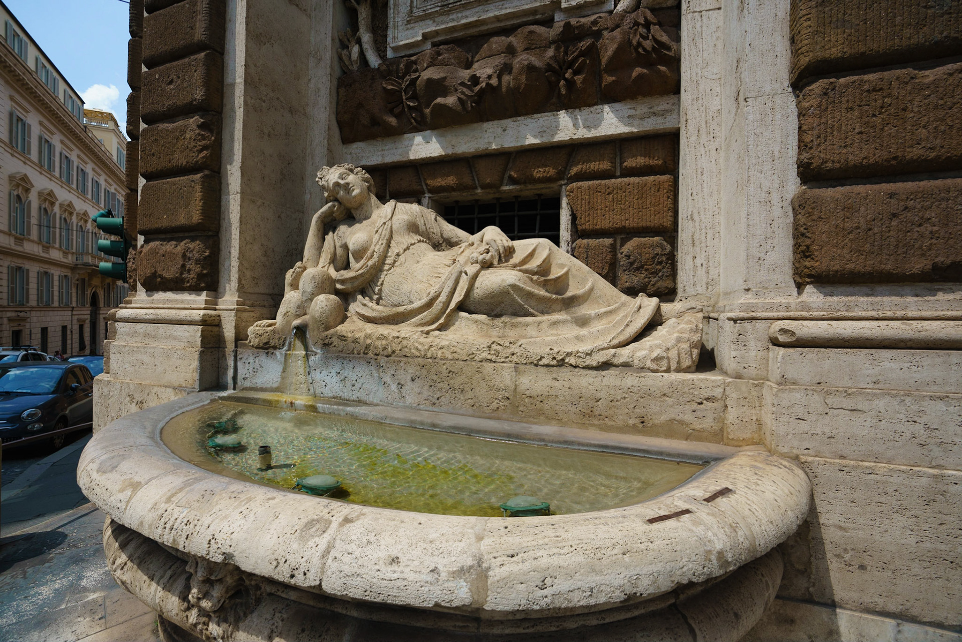 Quattro Fontane,  Via delle Quattro Fontane and Via del Quirinale