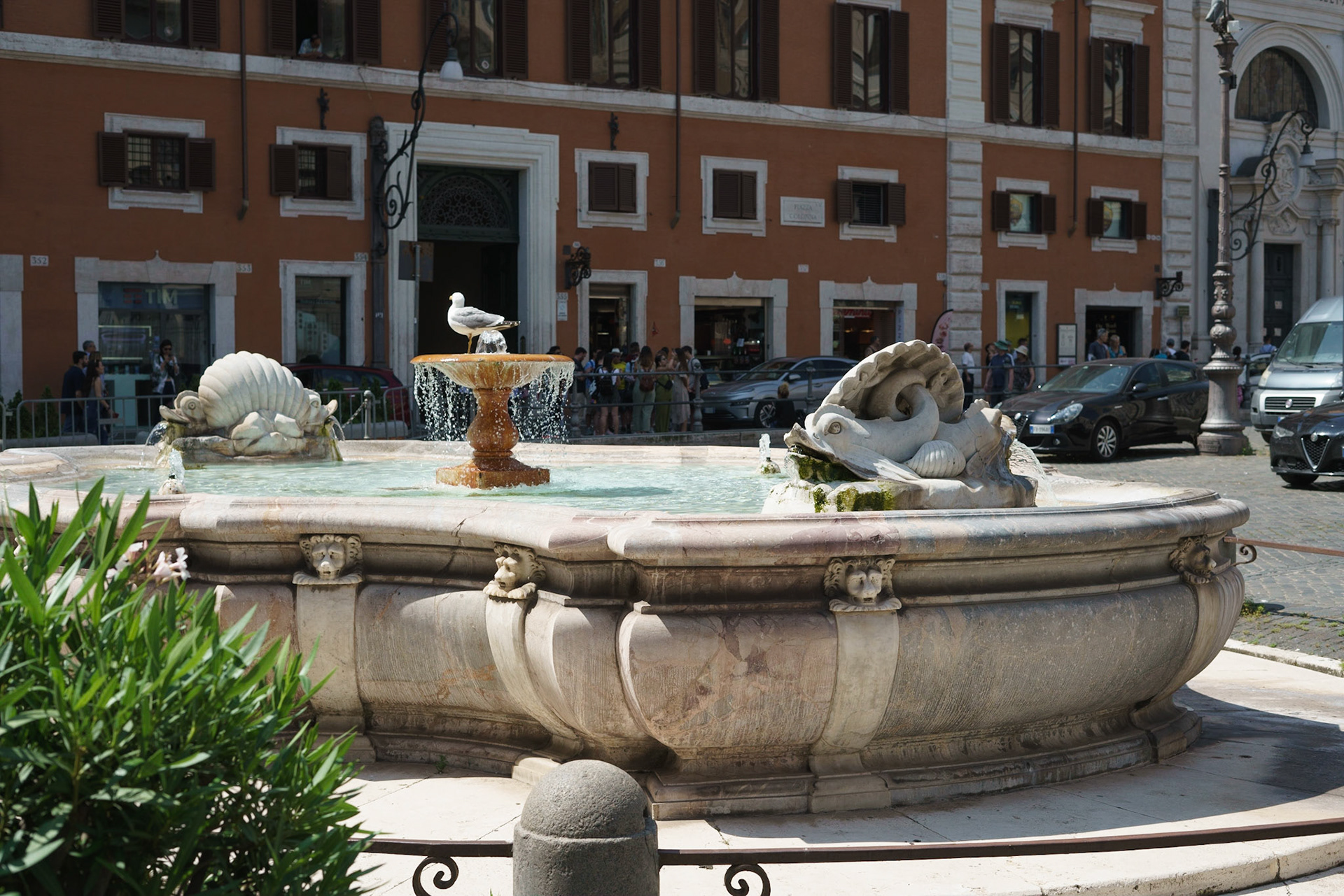 Fontana in Piazzo Colonna