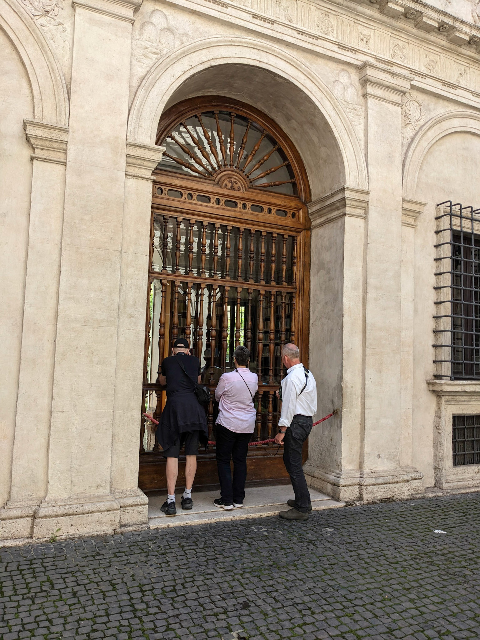 Borromini prspective gallery (photo by Kathryn Firth)