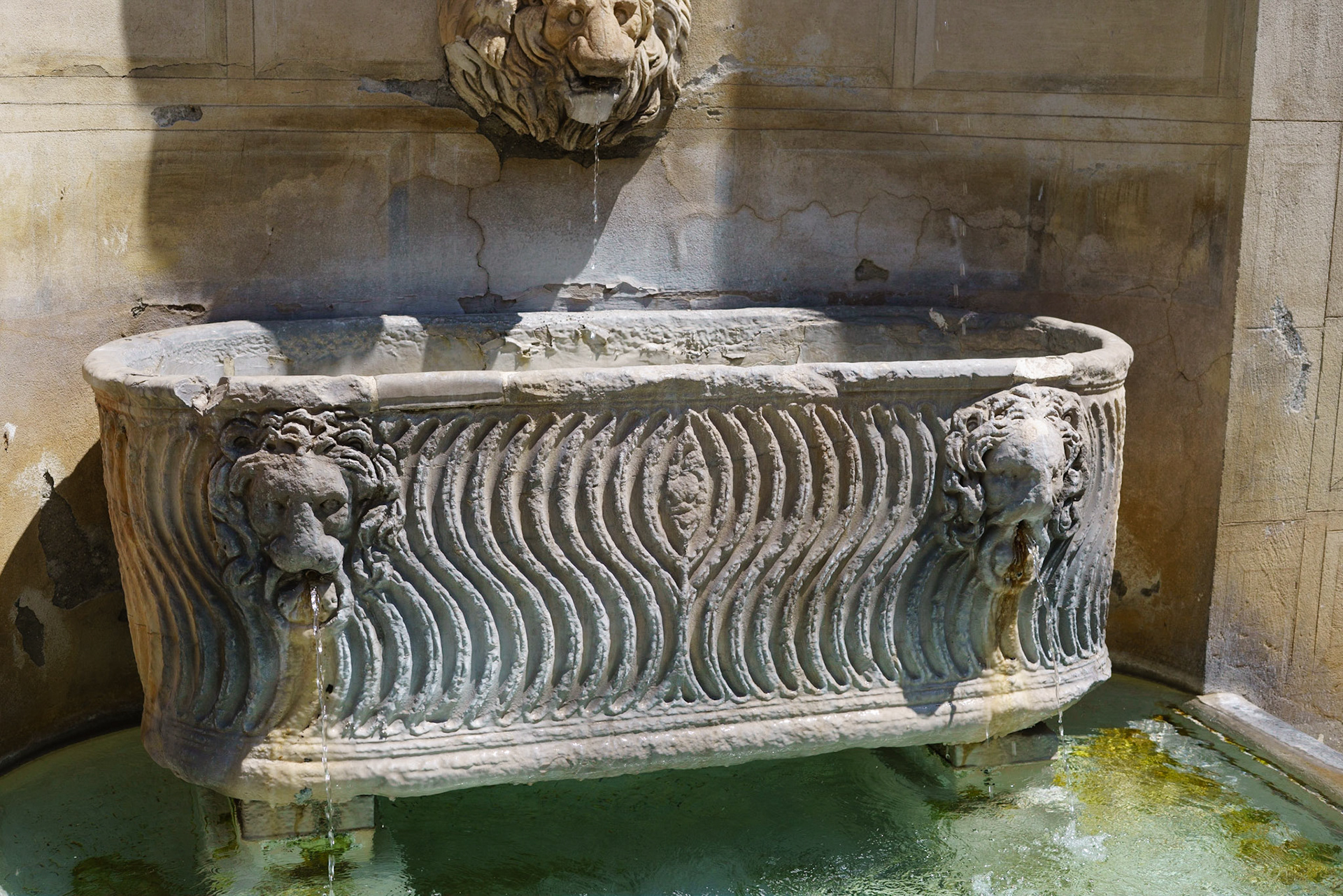 Across the street from Palazzo Spada