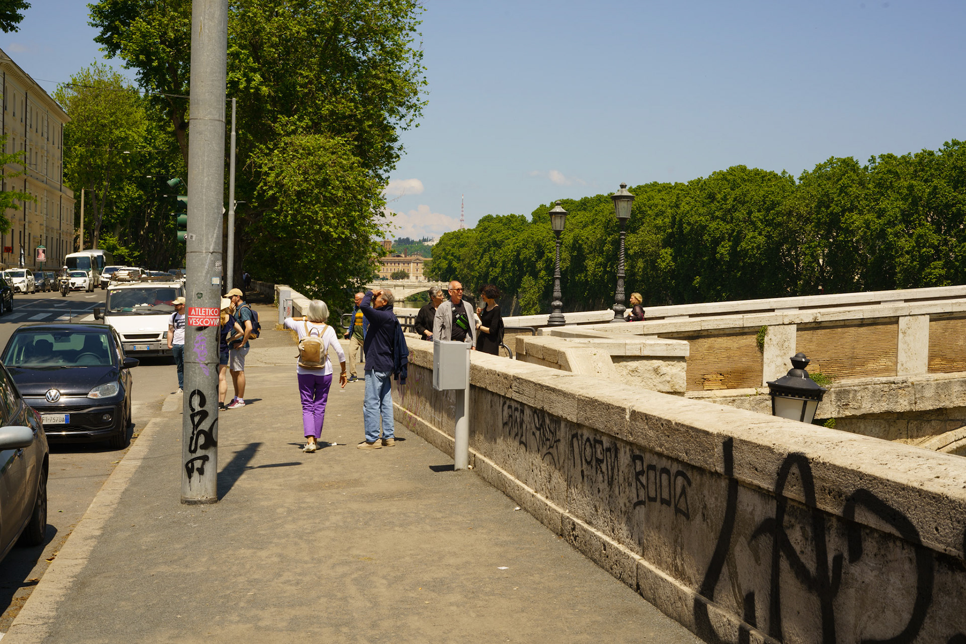Down to the Tiber looking for Paolo