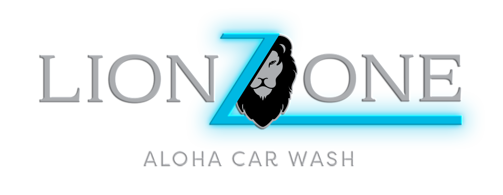LionZone Aloha Car Wash Logo