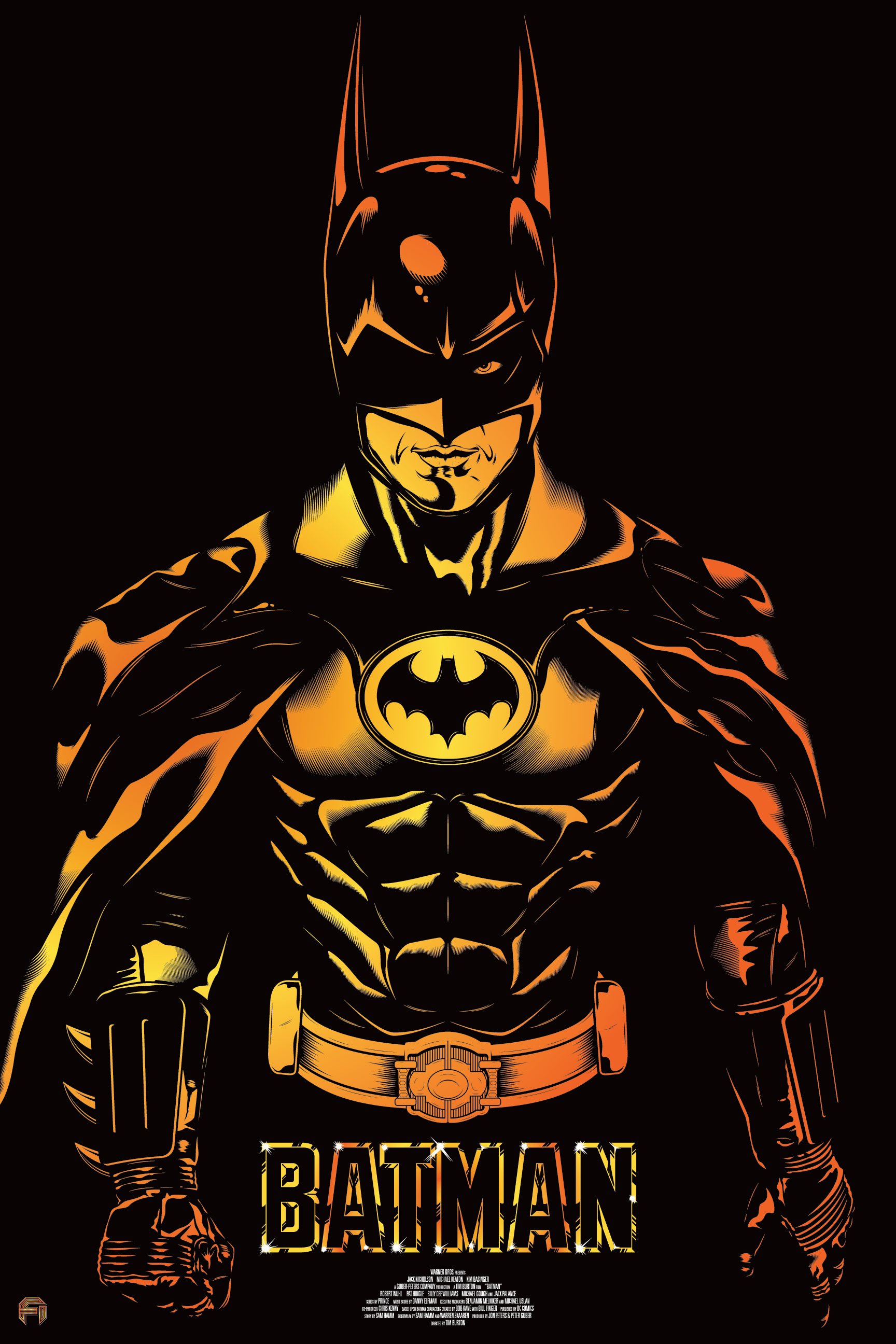 aflickdesign - Batman 1989 Poster Design