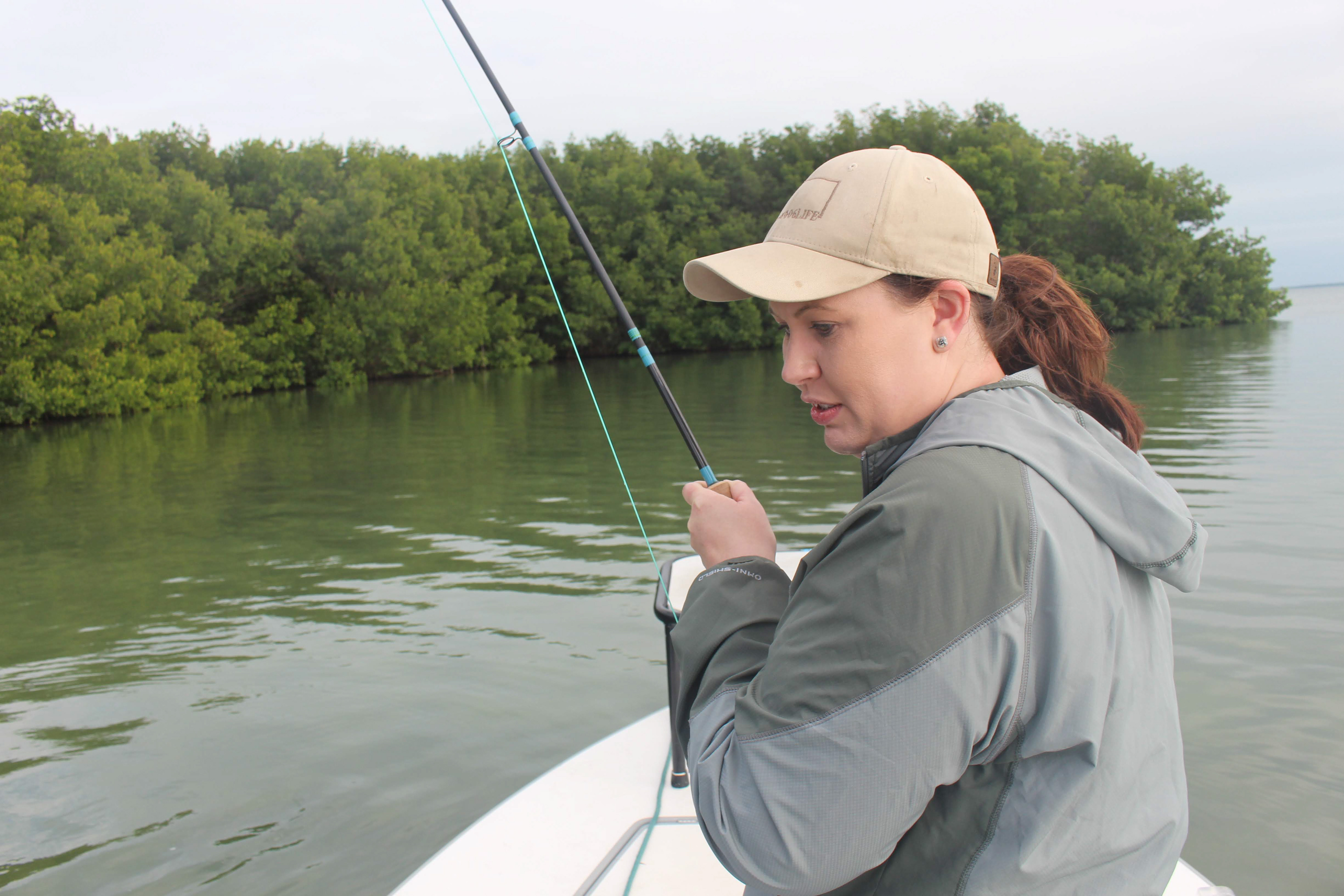 Fishing in the FL Keys mangroves