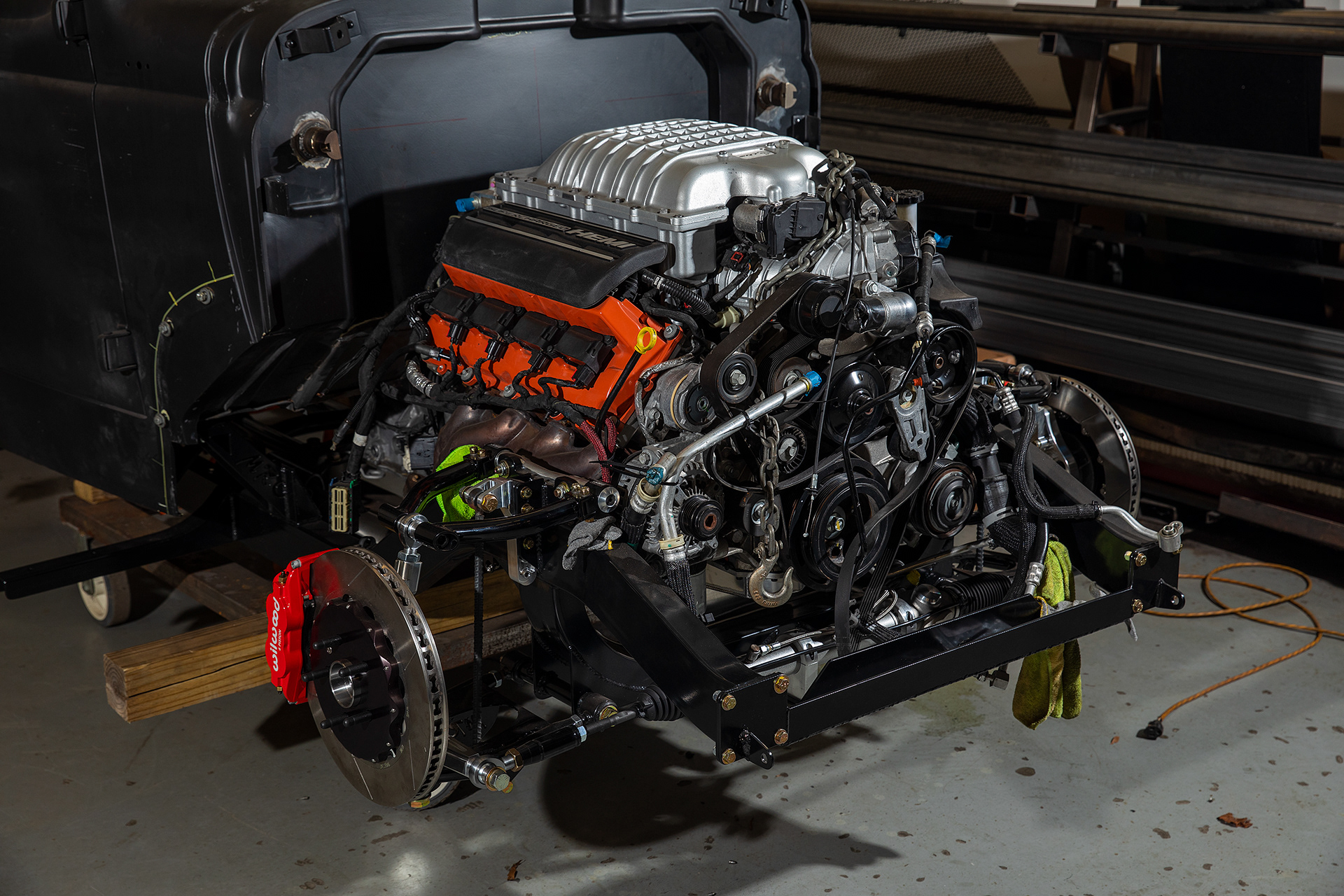 Jesse Kiser - Project - Hellcat Swap; Metal Rebel Customs