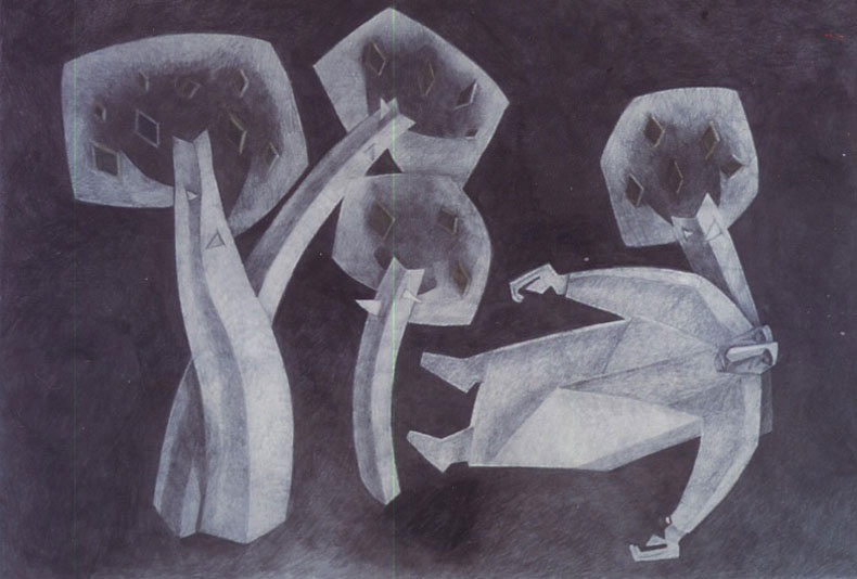 "Siesta" pencil £850 SOLD