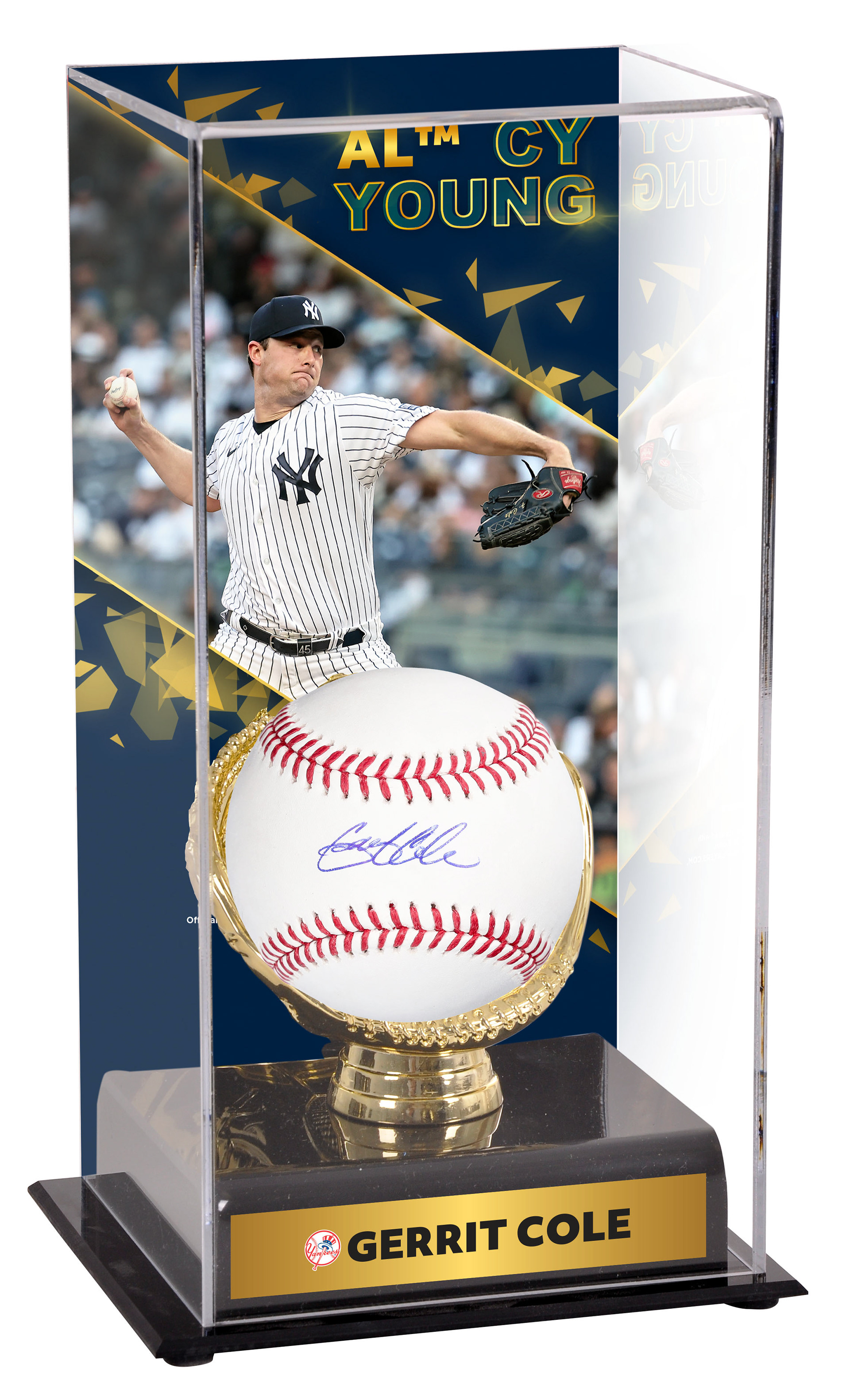 Gerrit Cole New York Yankees Fanatics Authentic 2023 American League Cy Young Award Sublimated Display Case with Image